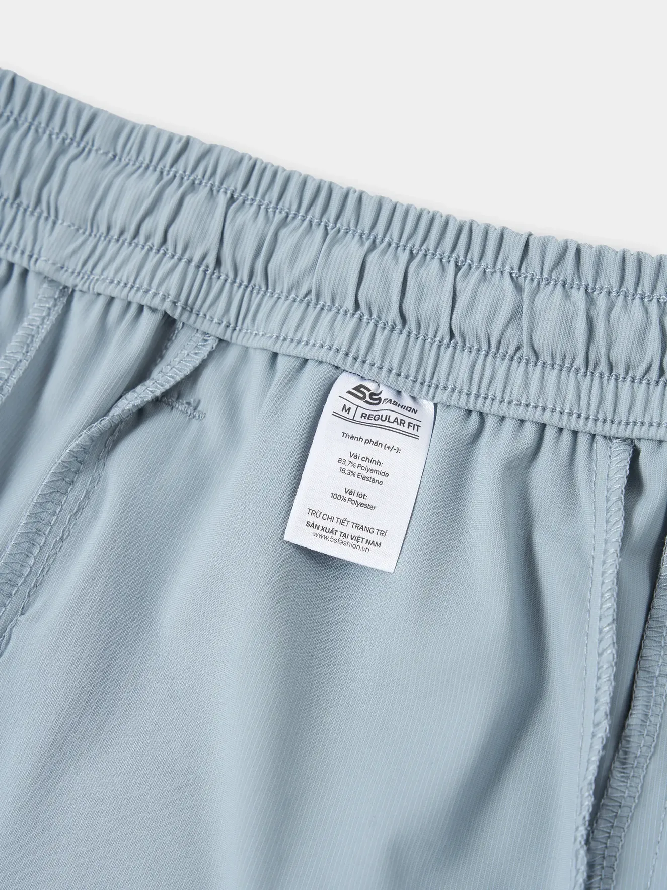 Quần Short Thể Thao Nam 5S Fashion Cạp Chun Phom Regular M0QST26028