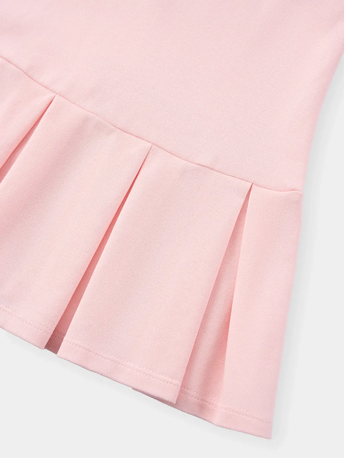 Váy Liền Bé Gái 5S Fashion Xếp Ly Cổ Polo G0VAY26002