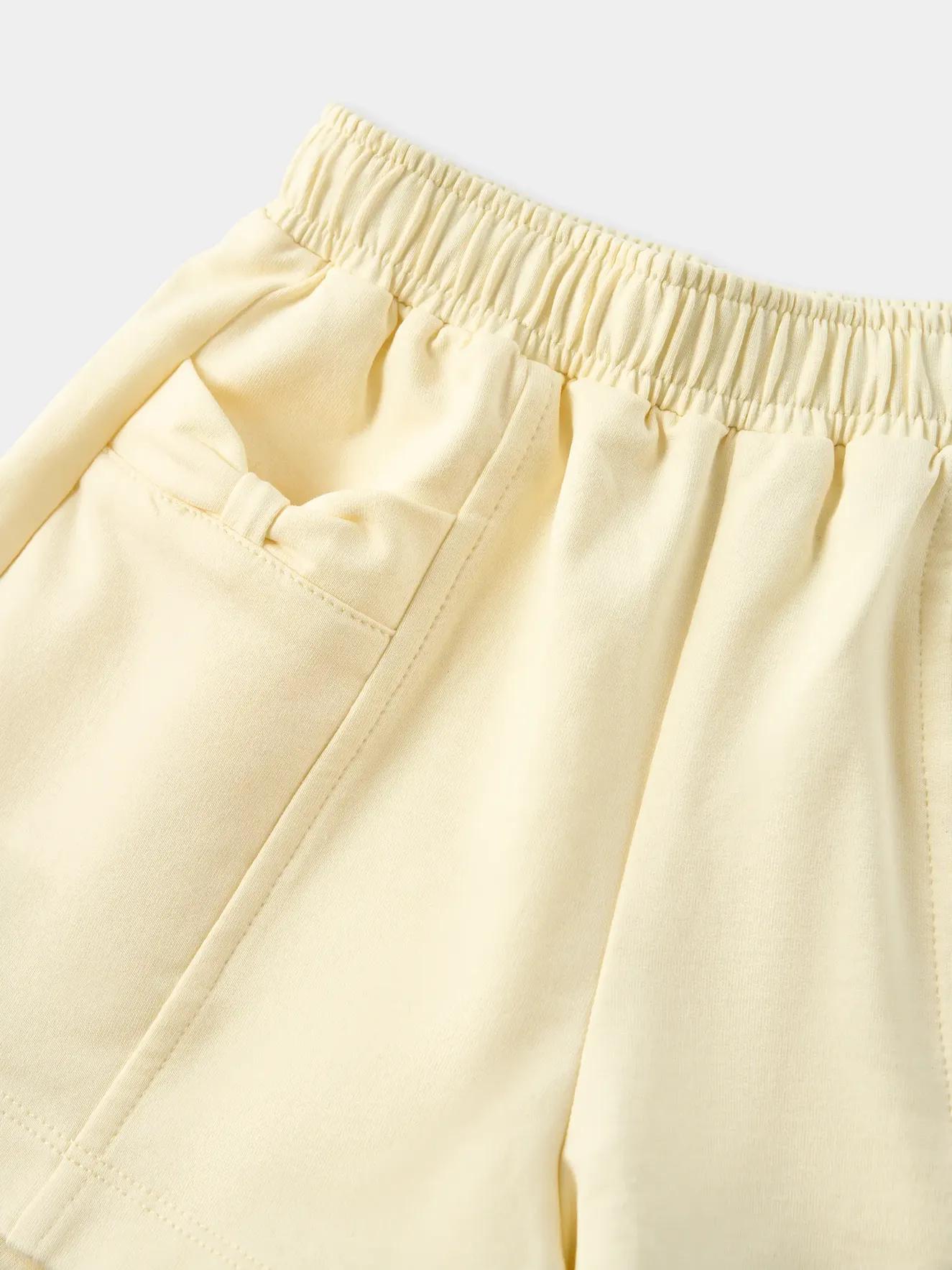 Quần Short Casual Bé Gái 5S Fashion Cạp Chun Regular G0QSC26001