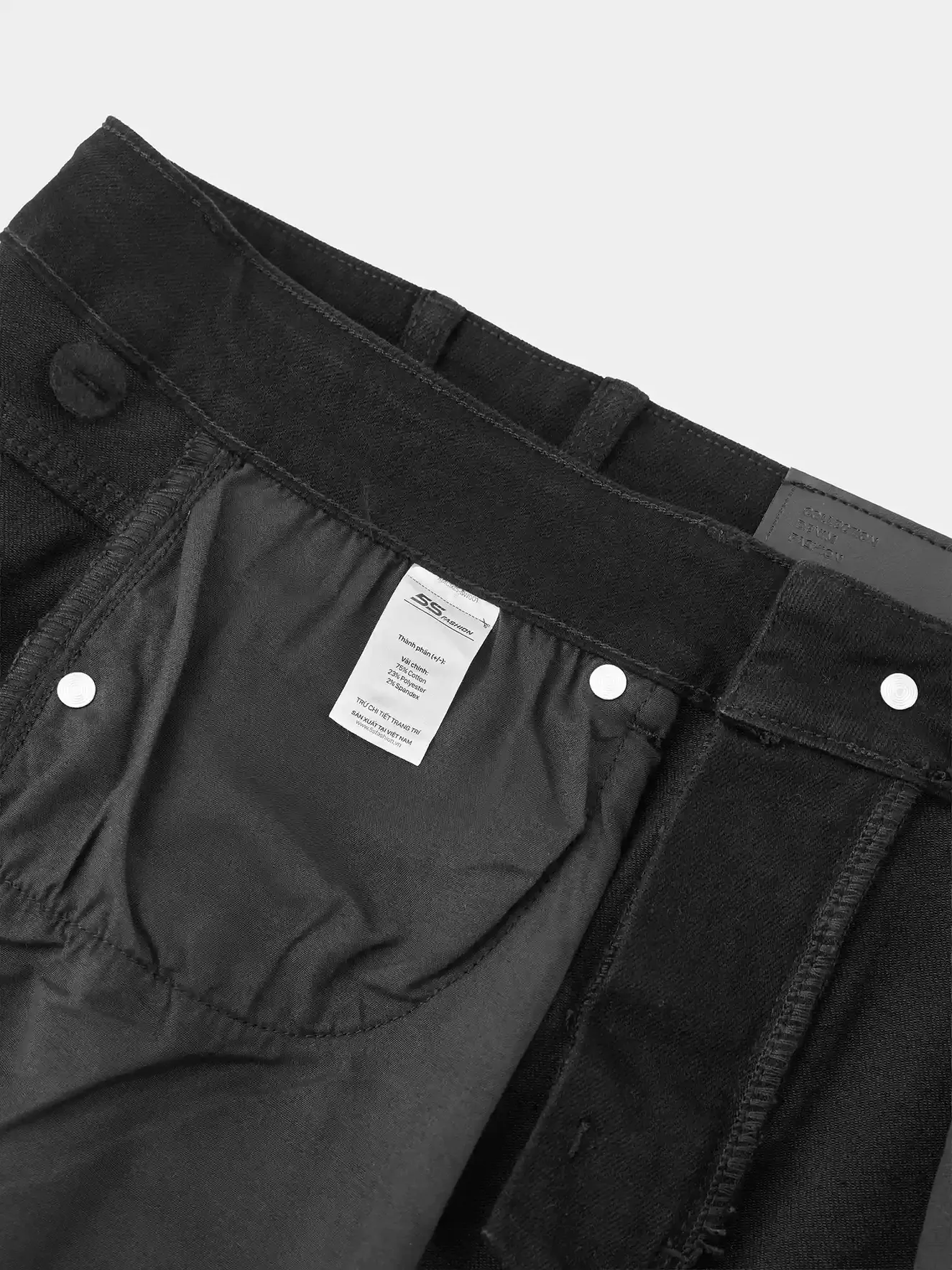 Quần Jean Nam 5S Fashion Phom Regular Mềm Mịn M0QJE25001