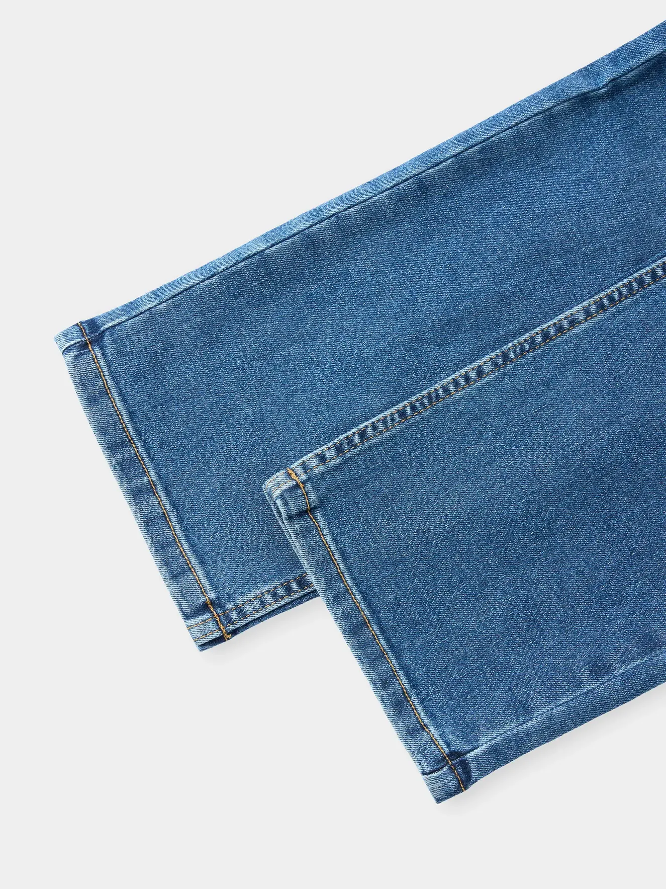 Quần Jean Nam 5S Fashion Trơn Phom Regular M0QJE25011