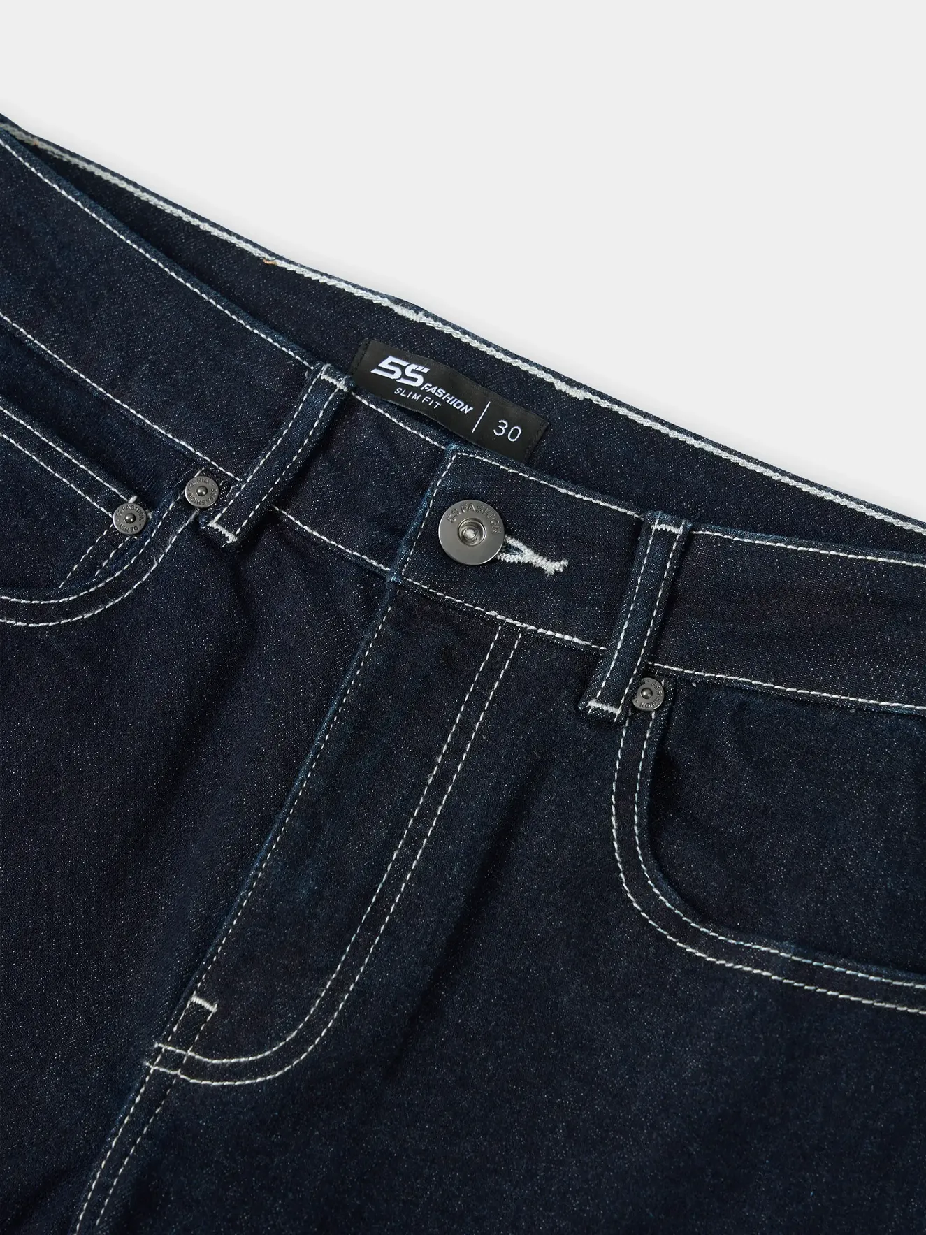Quần Jean Nam 5S Fashion Chất Mềm Mịn Phom Slimfit M0QJE25012