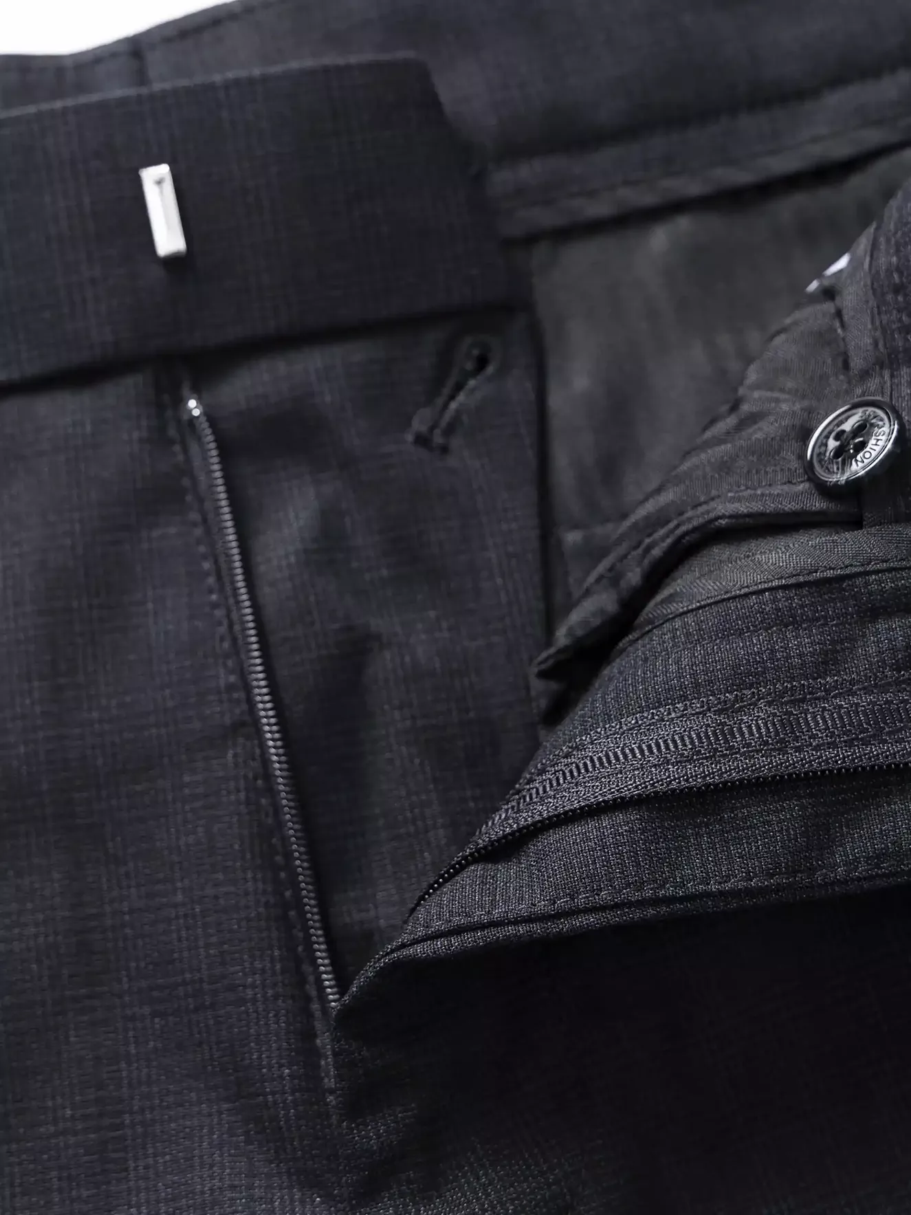 Quần Tây Nam 5S Fashion Dệt Kẻ Ô Slimfit QAU23055