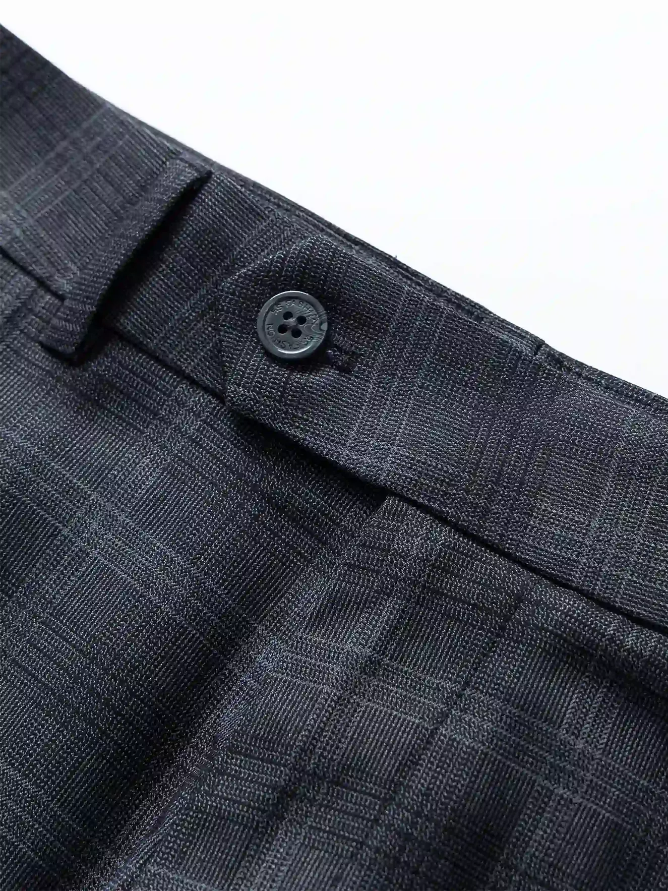 Quần Tây Nam 5S Fashion Dệt Kẻ Caro Slimfit QAU23056