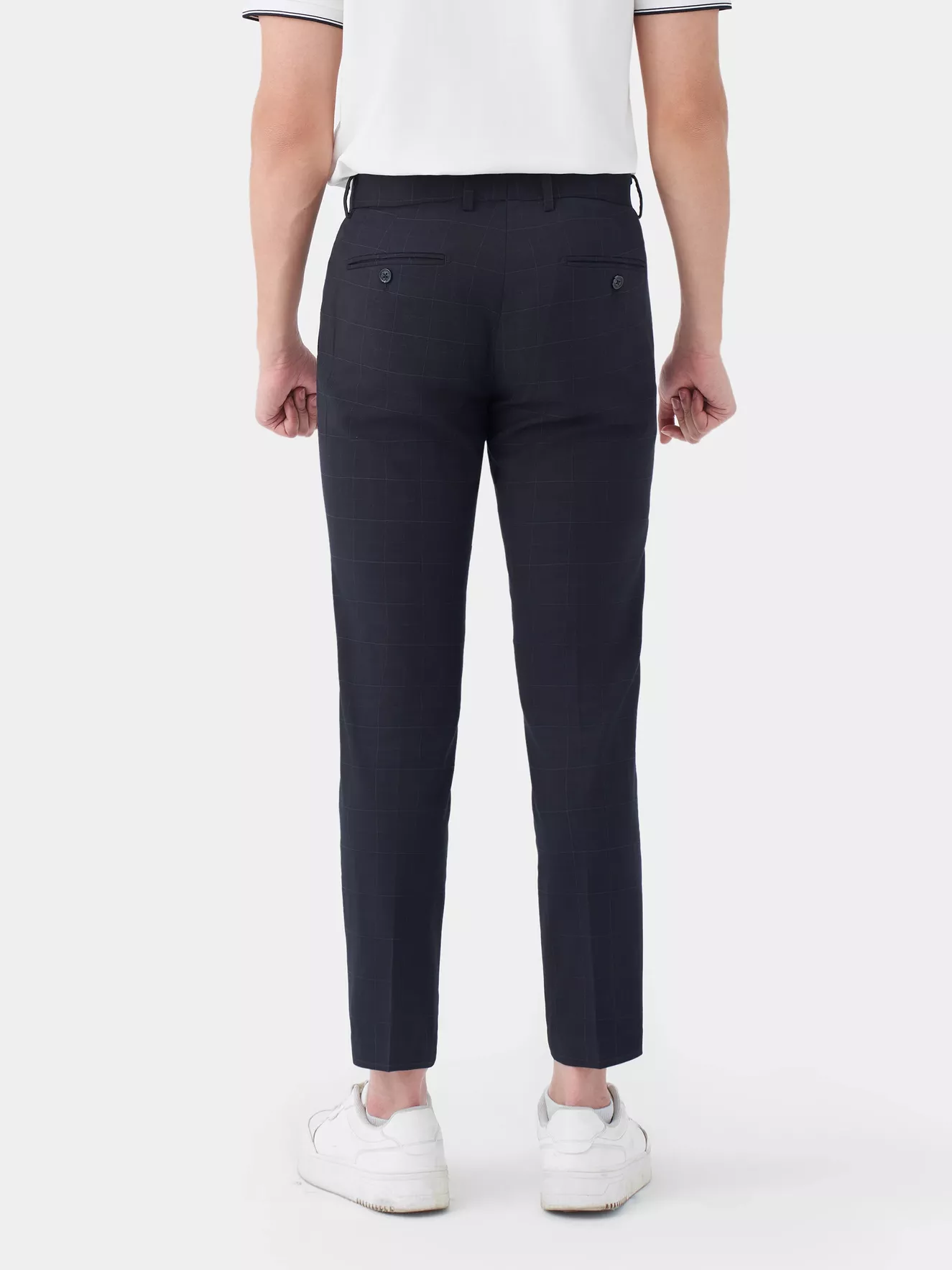 Quần Tây Nam 5S Fashion Kẻ Caro Smart Fit QAU23068