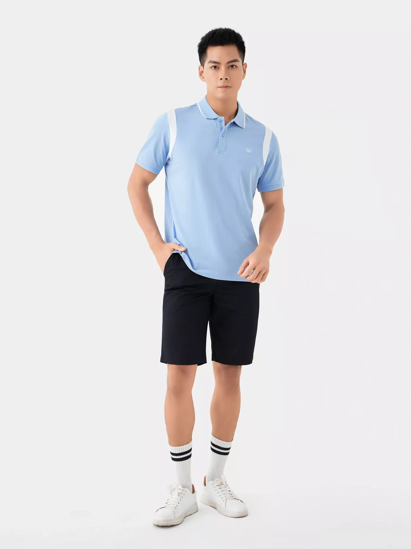 Áo Polo Nam 5S Fashion Phối Màu APC24077