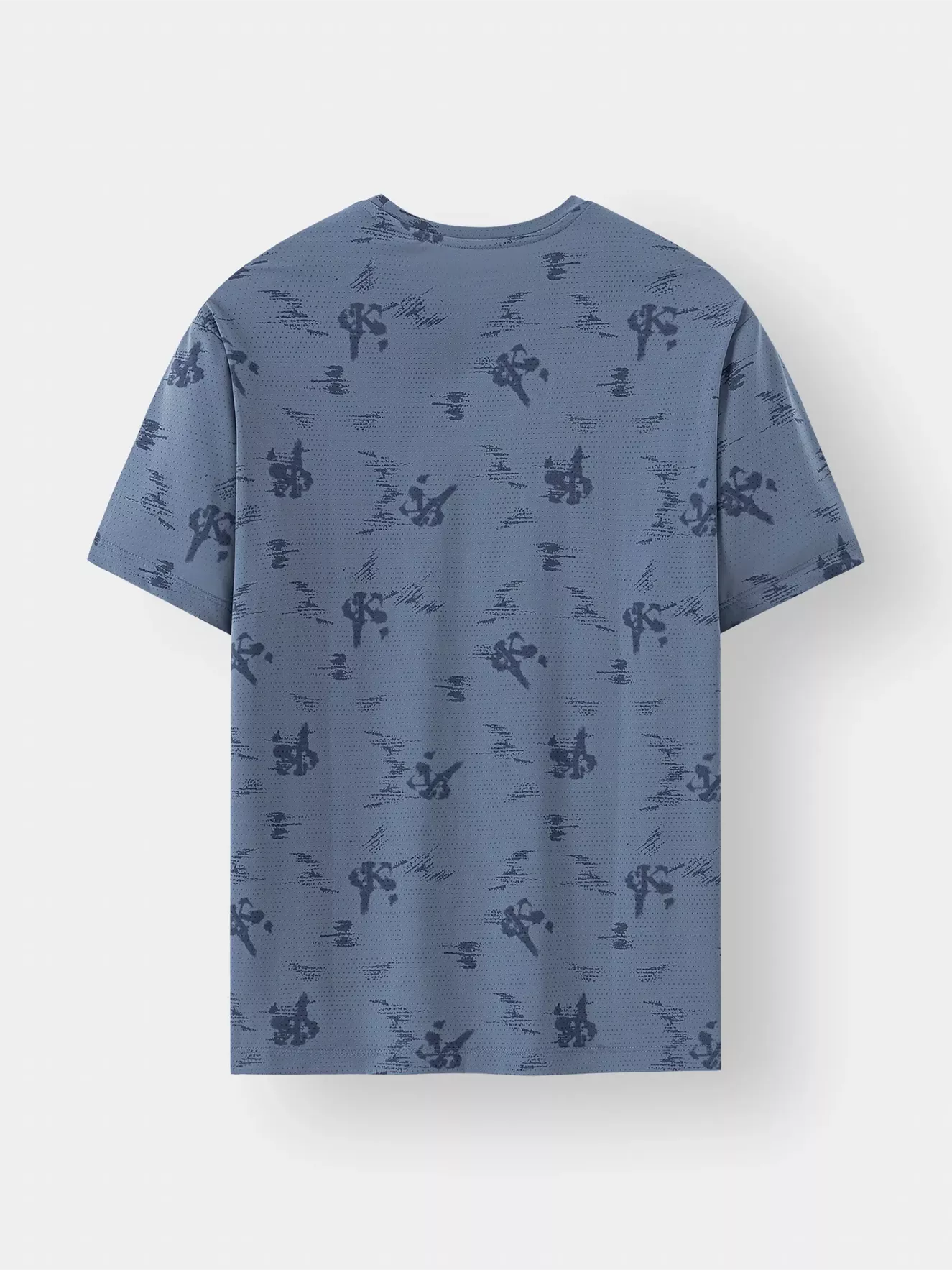 Áo Thun Nam Ngắn Tay 5S Fashion Họa Tiết Slimfit ATS24009