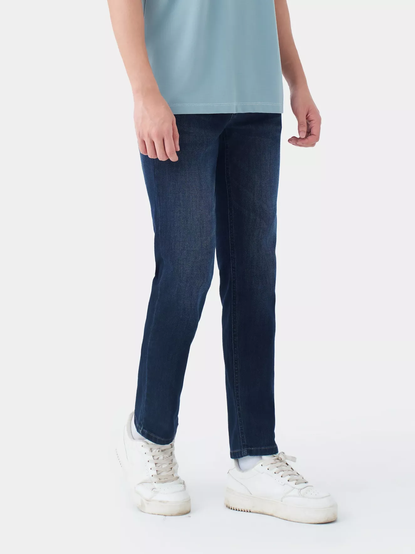 Quần Jean Nam 5S Fashion Phom Slimfit QBD23023