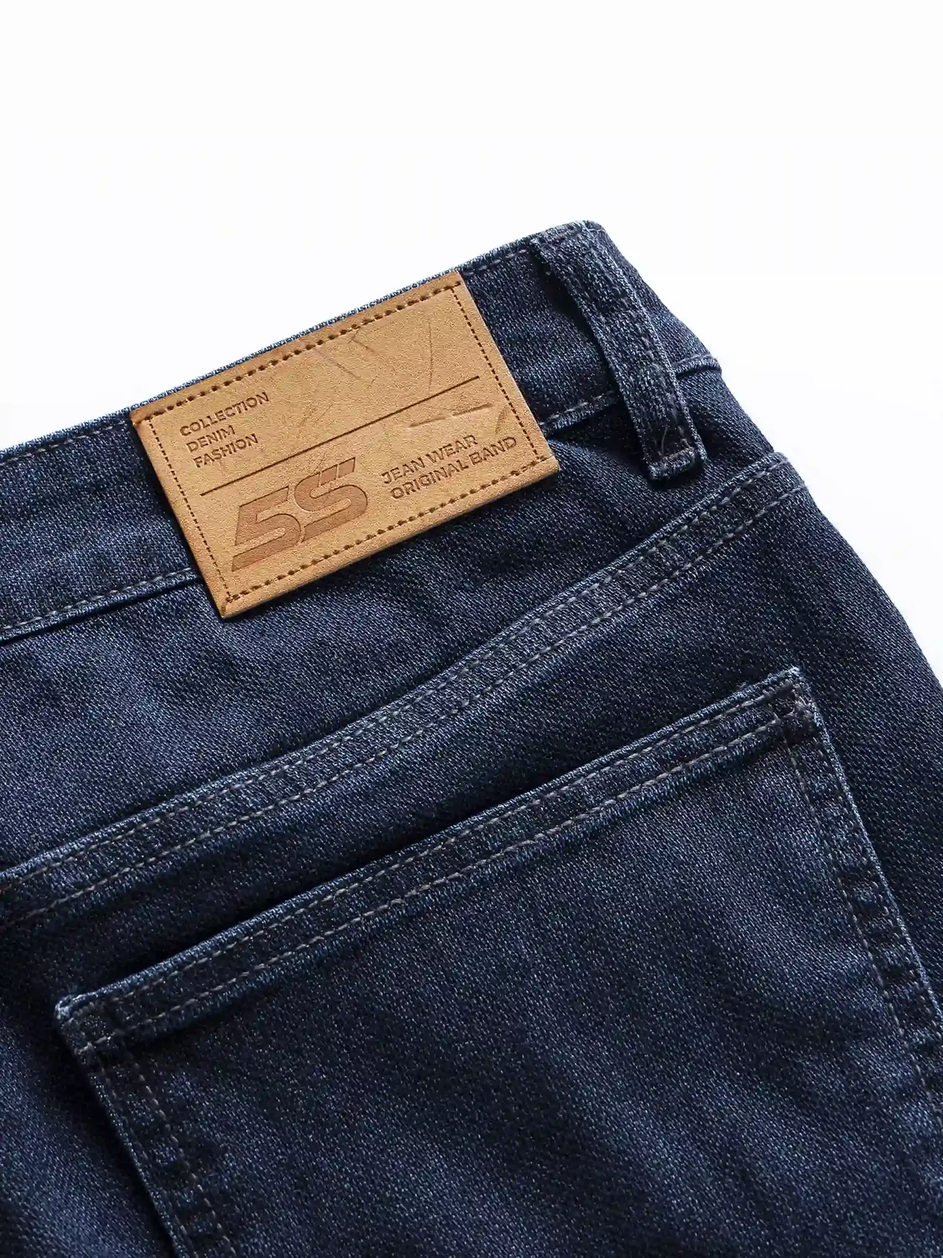 Quần Jean Nam 5S Fashion Phom Slimfit QBD23023