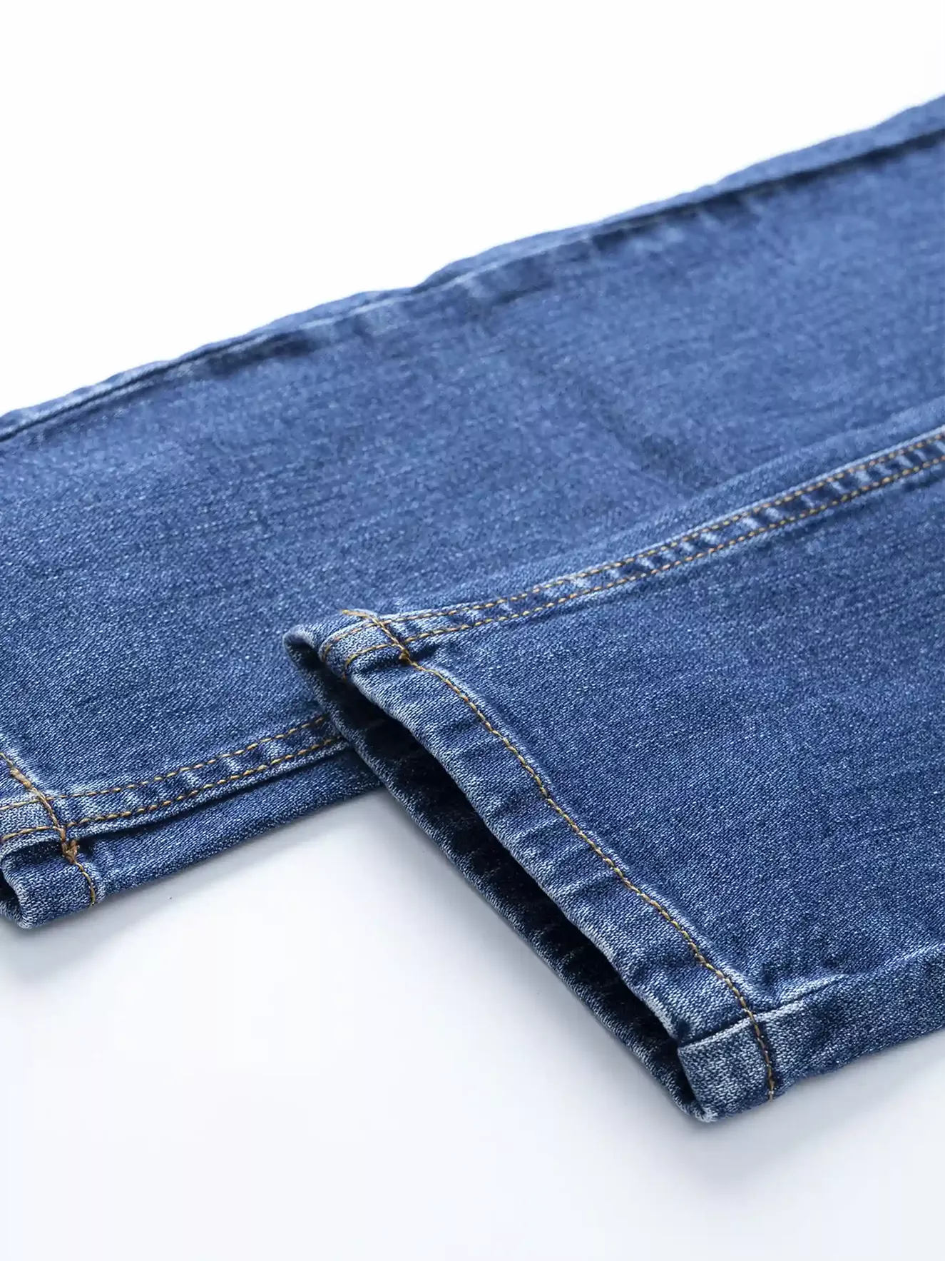 Quần Jean Nam 5S Fashion Màu Xanh Slimfit QBD23021