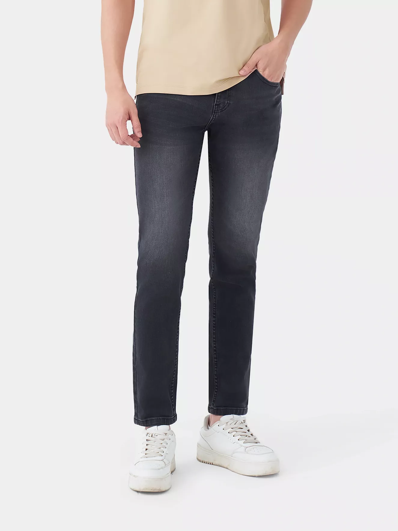 Quần Jean Nam Cotton 5S Fashion Slimfit QBD23025