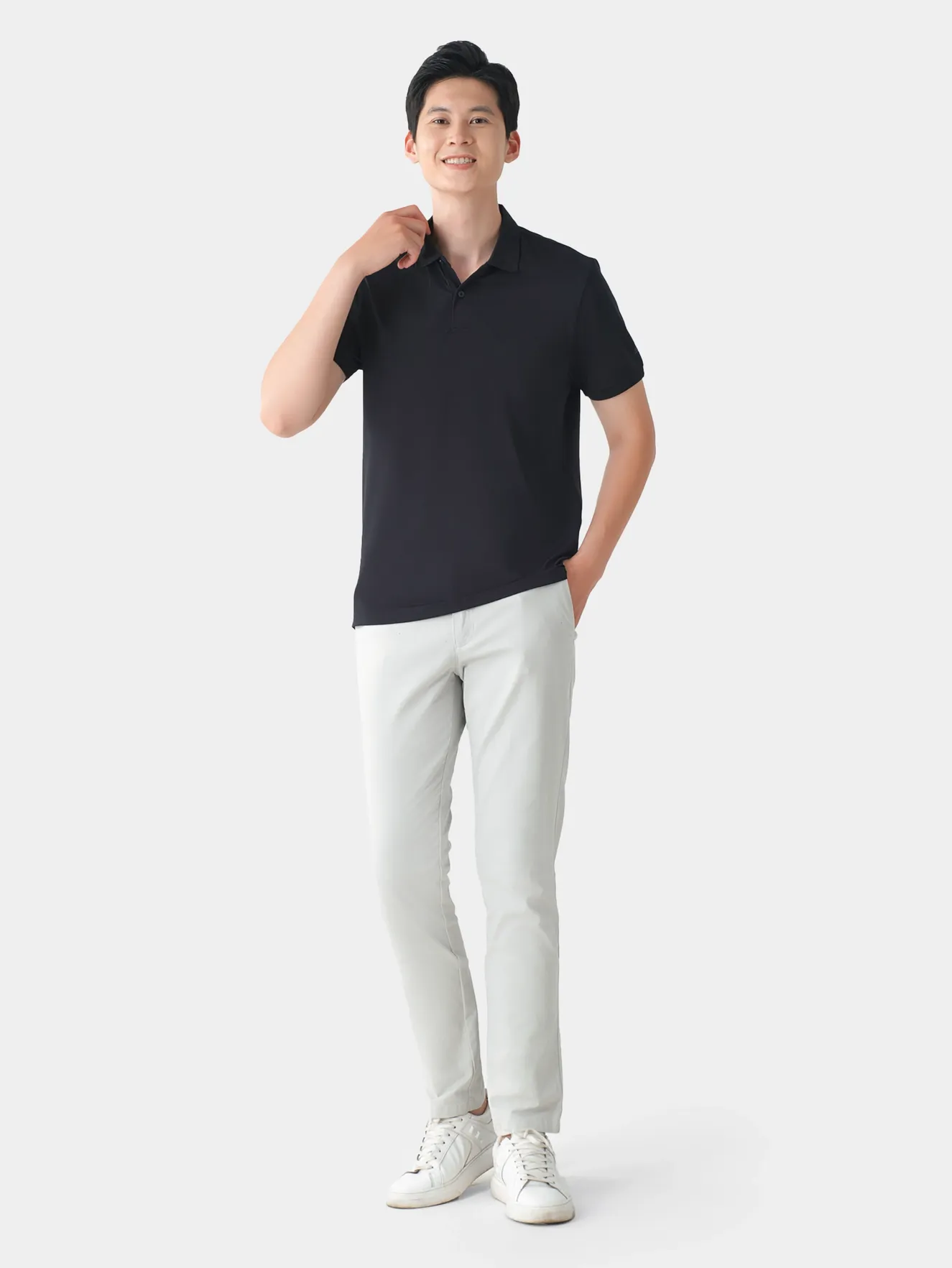 Quần Kaki Pants 5S Fashion Cotton Trơn Slimfit QKD23003