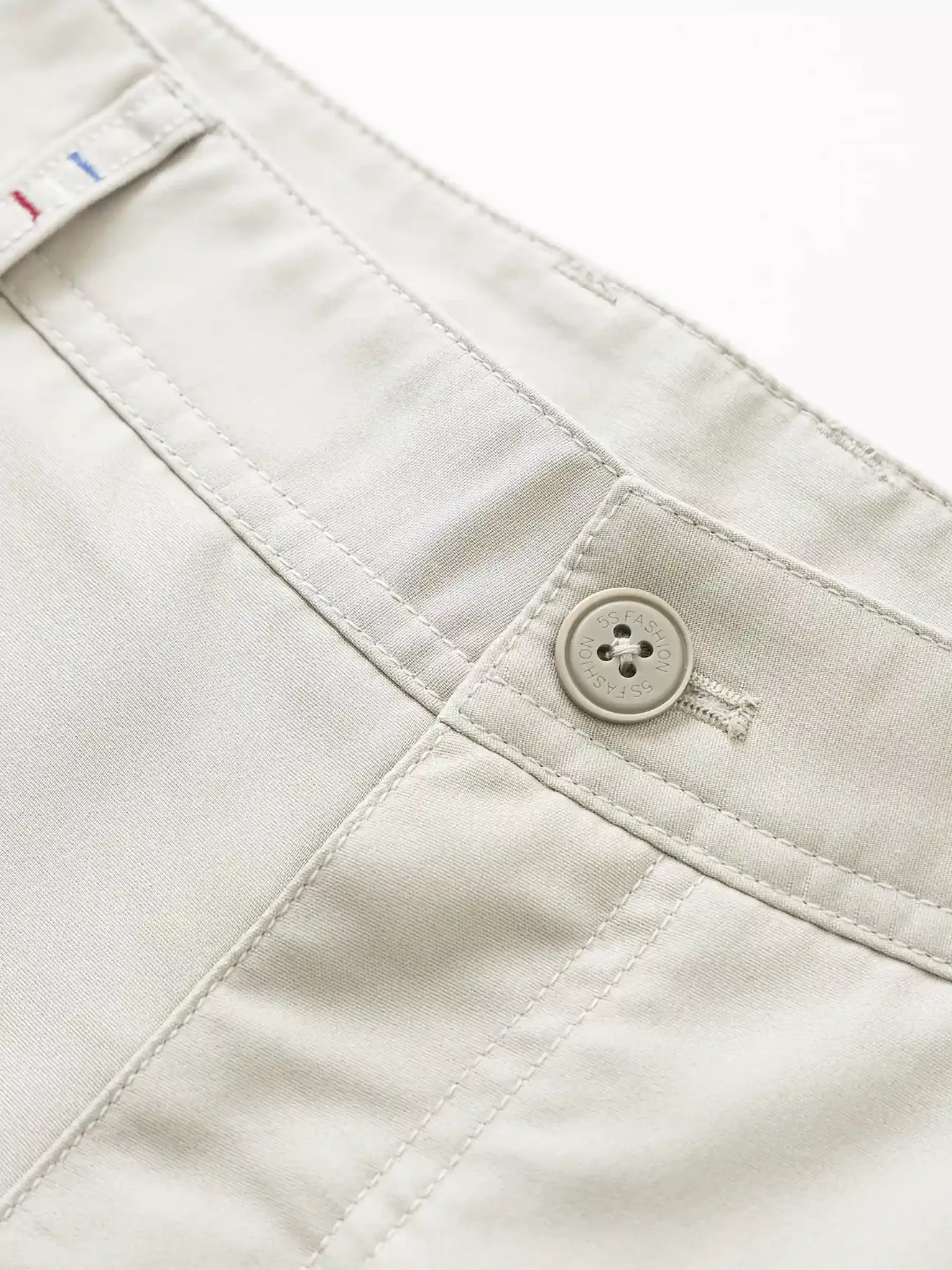 Quần Dài Nam Kaki 5S Fashion Trơn Phom Regular QKD23010