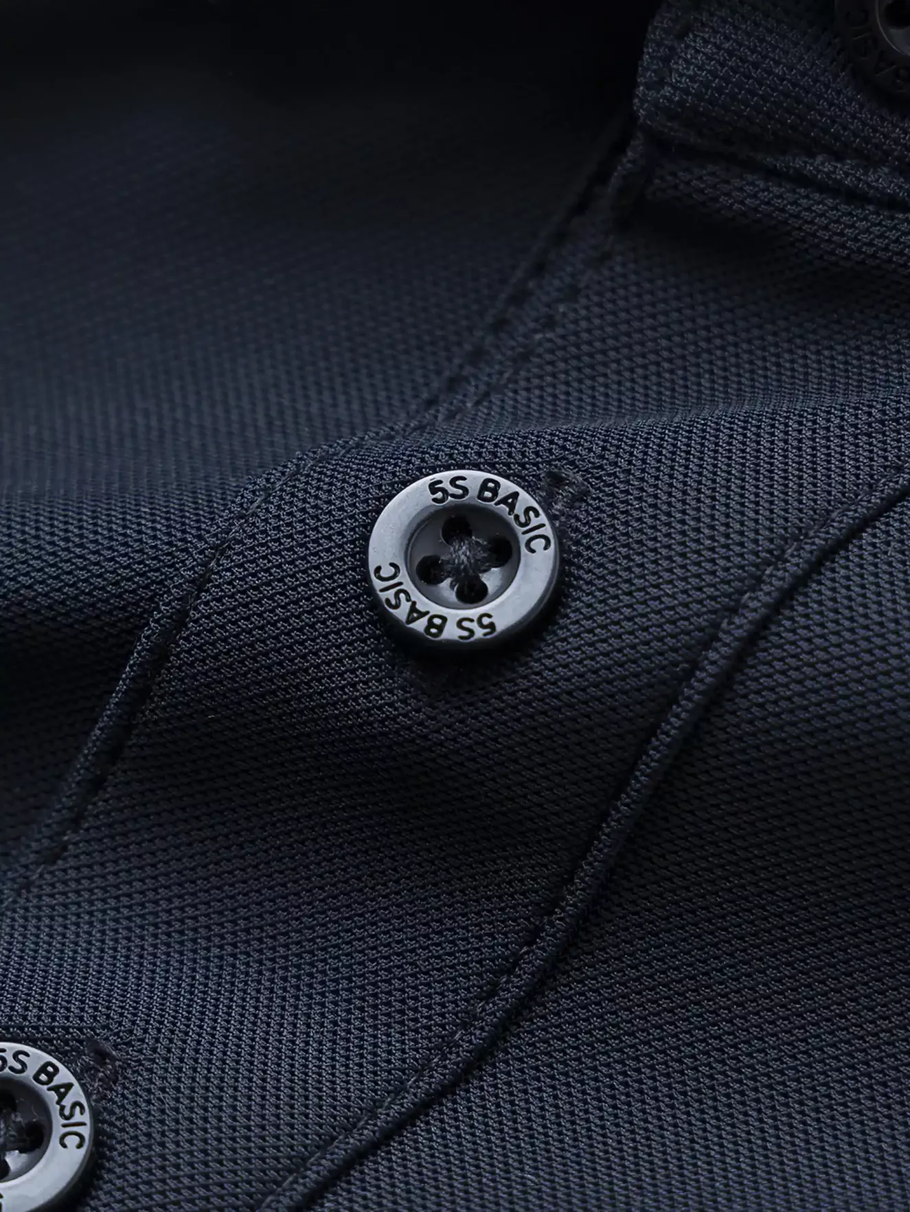 Áo Polo Nam 5S Fashion Thêu Chữ Slimfit APC23055