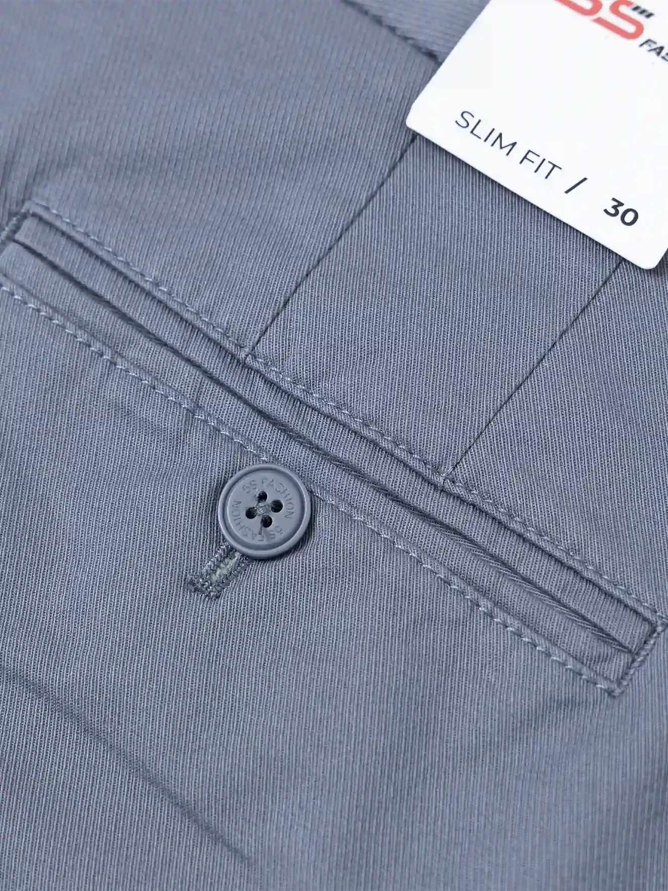 Quần Short Kaki Nam 5S Fashion Cạp Smart-waist Slimfit QSK23029