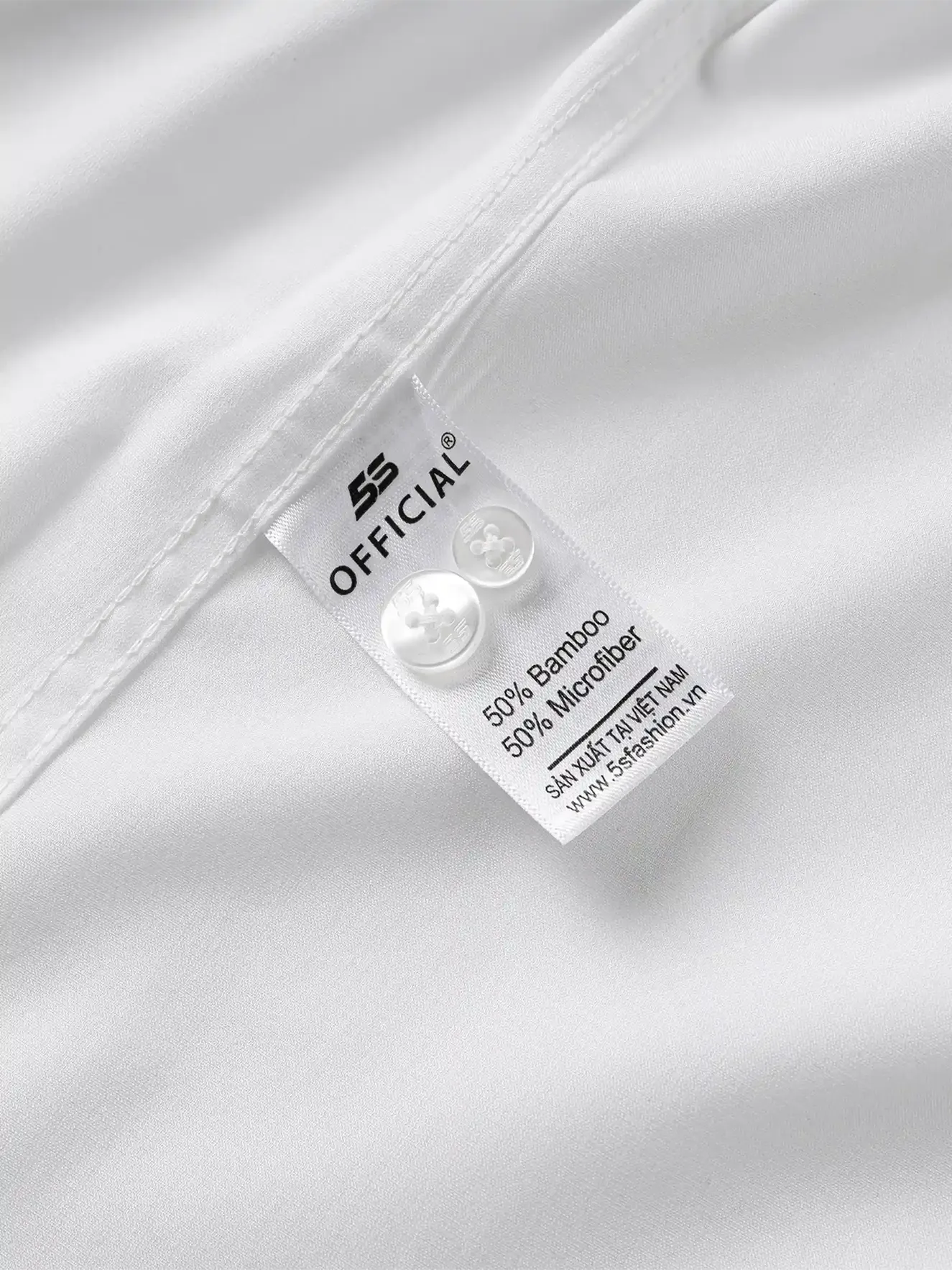 Áo Sơ Mi Nam Tay Dài 5S Fashion Slimfit SMD22005