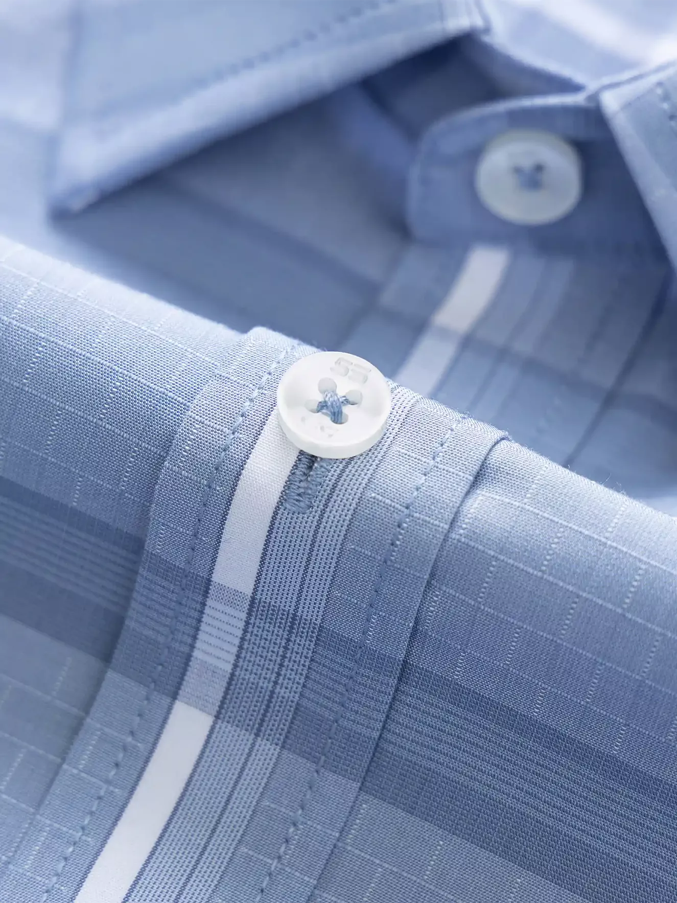 Áo Sơ Mi Nam Tay Dài 5S Fashion Kẻ Dệt Họa Tiết SMD23182