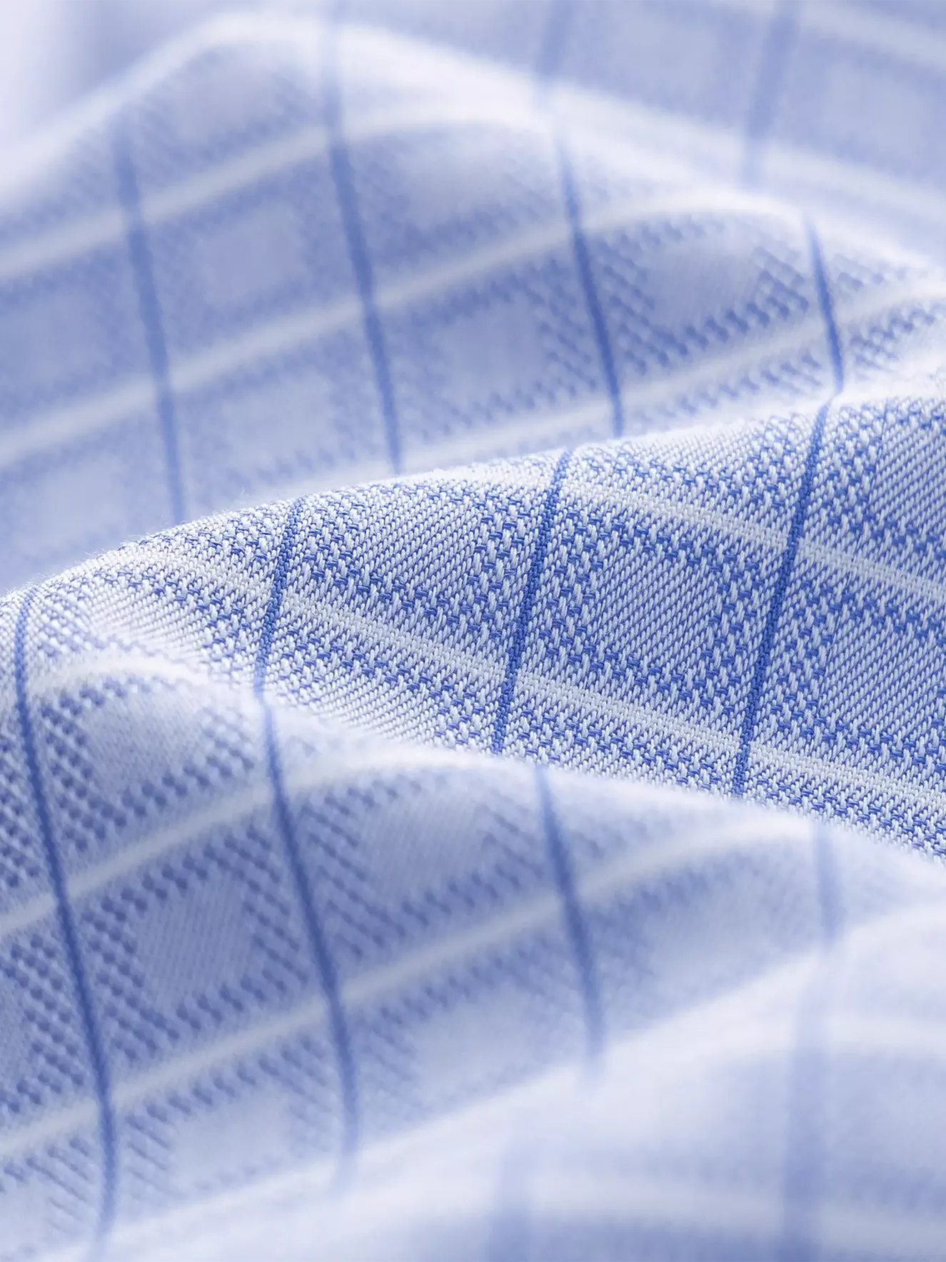 Áo Sơ Mi Nam Dài Tay 5S Fashion Xanh Biển Kẻ Có Túi SMD23209