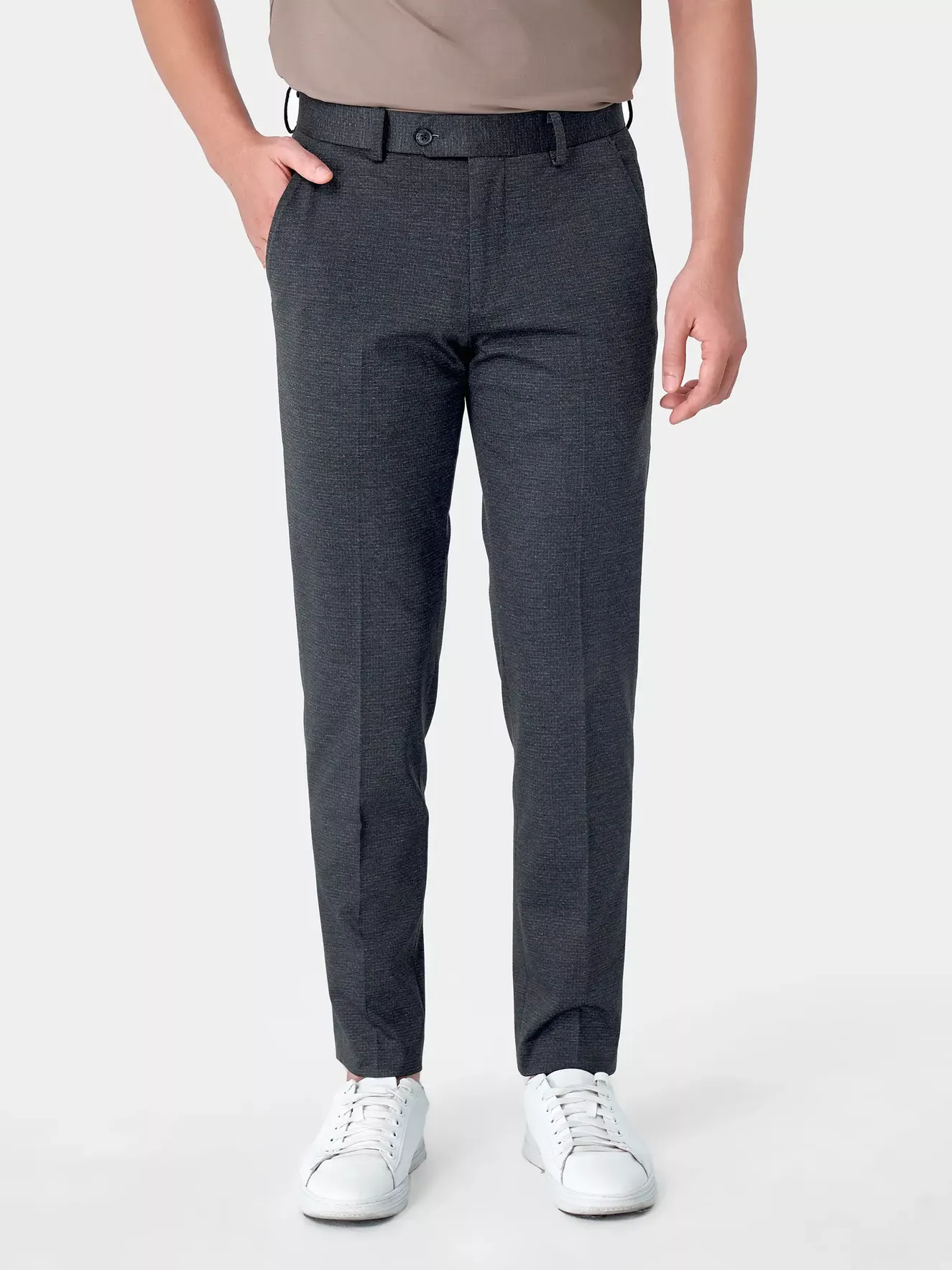 Quần Tây Nam 5S Fashion Melange Regular QAU24013