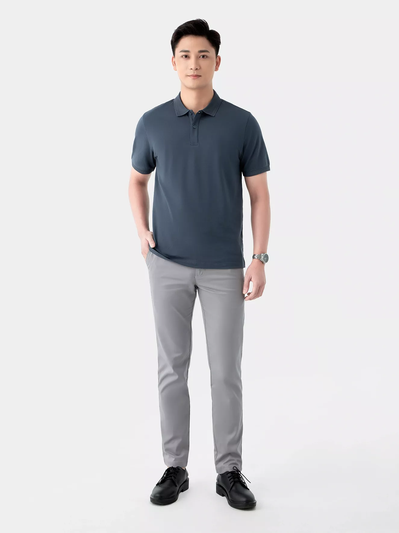 Áo Polo Nam 5S Fashion Classic Regular APC24008