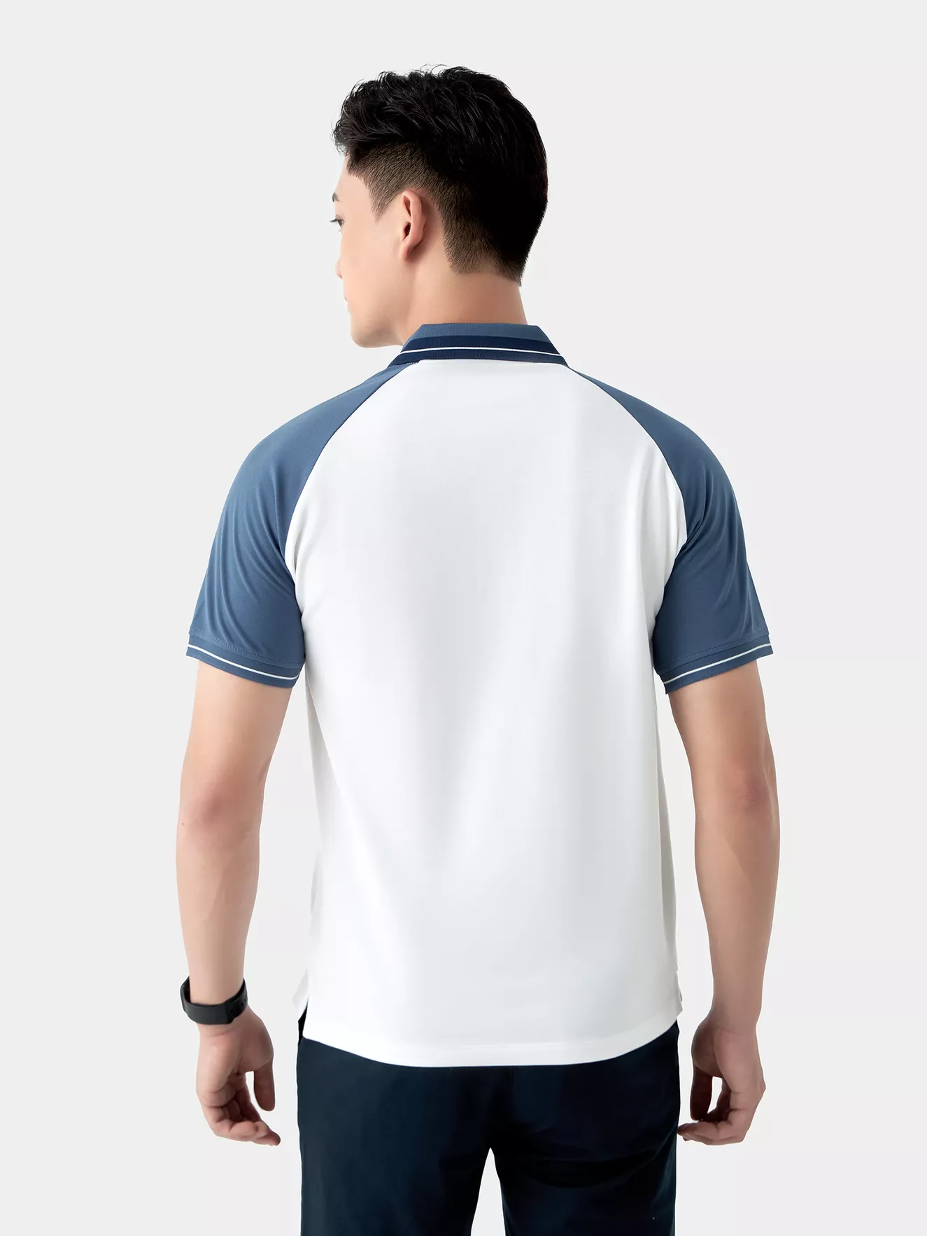 Áo Polo Nam 5S Fashion Tay Raglan Slimfit APC24041
