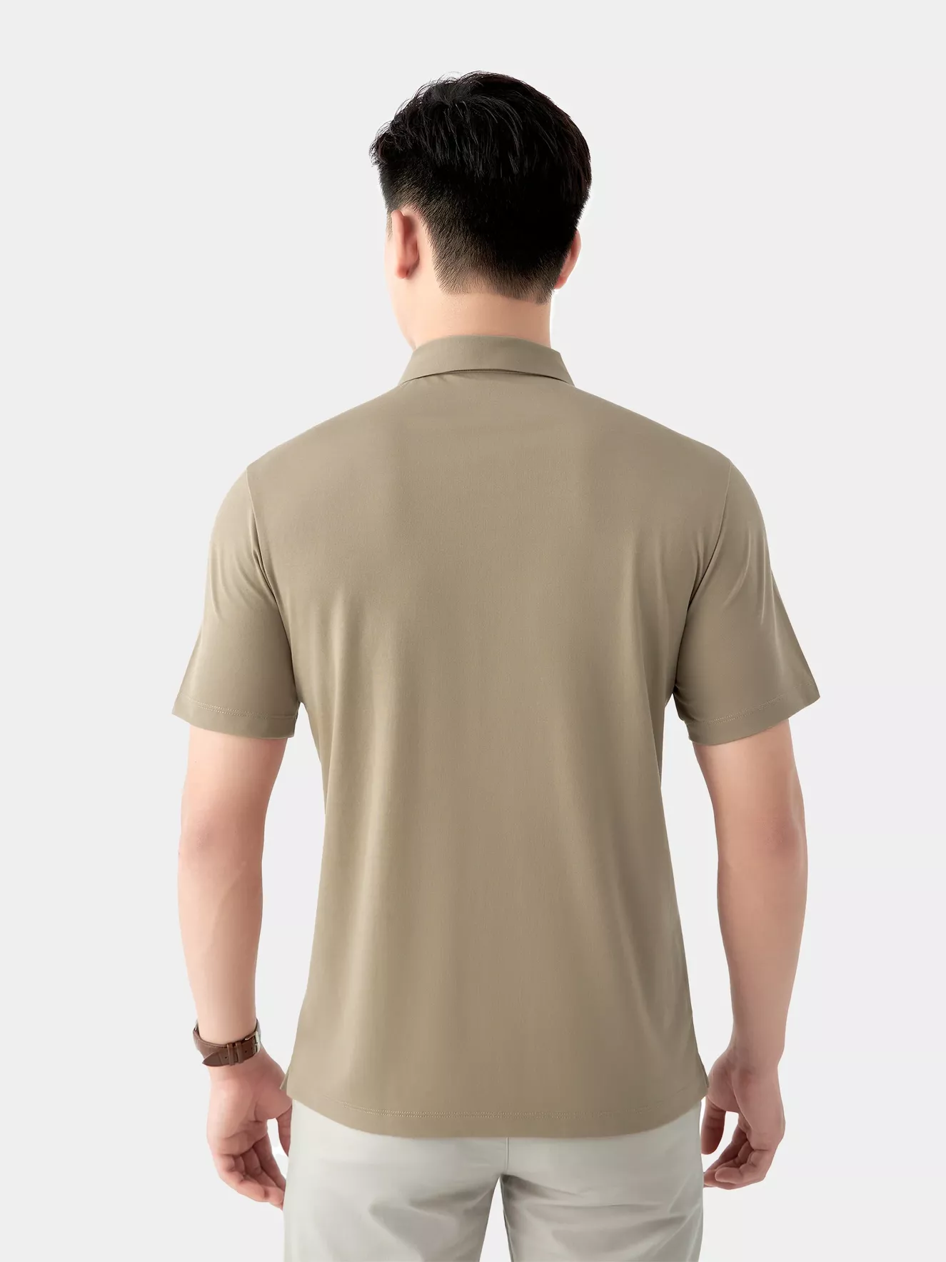Áo Polo Nam 5S Fashion In Chữ Phom Regular APC24022