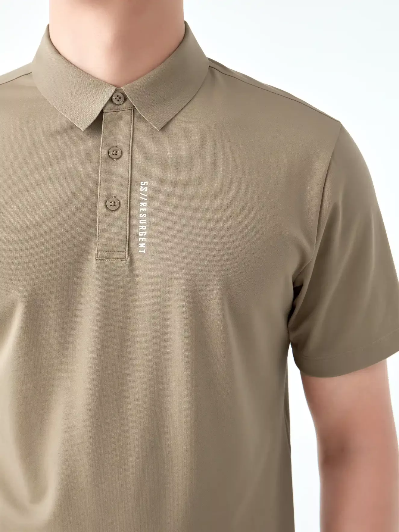 Áo Polo Nam 5S Fashion In Chữ Phom Regular APC24022