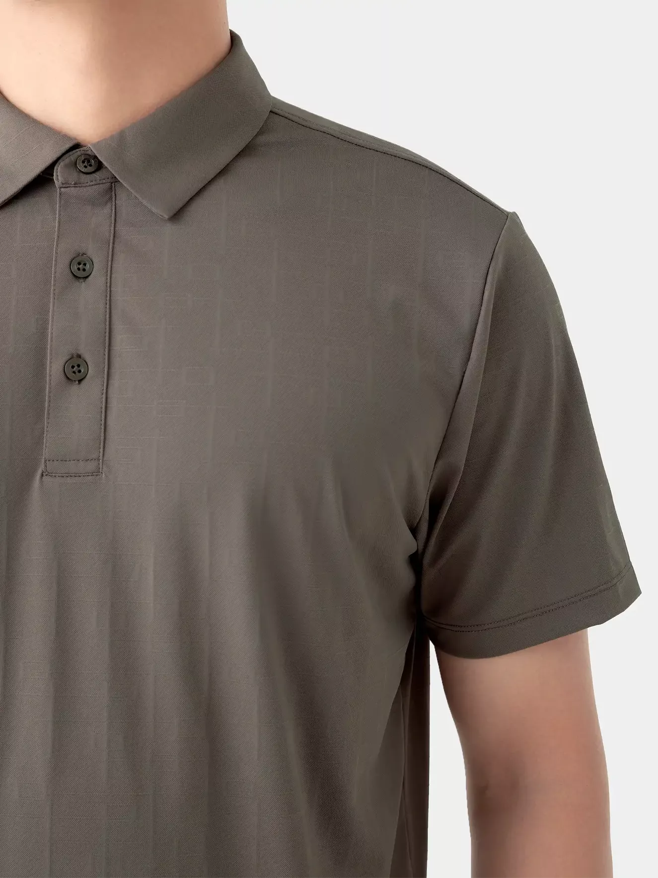 Áo Polo Nam 5S Fashion Dệt Họa Tiết Classic APC24053