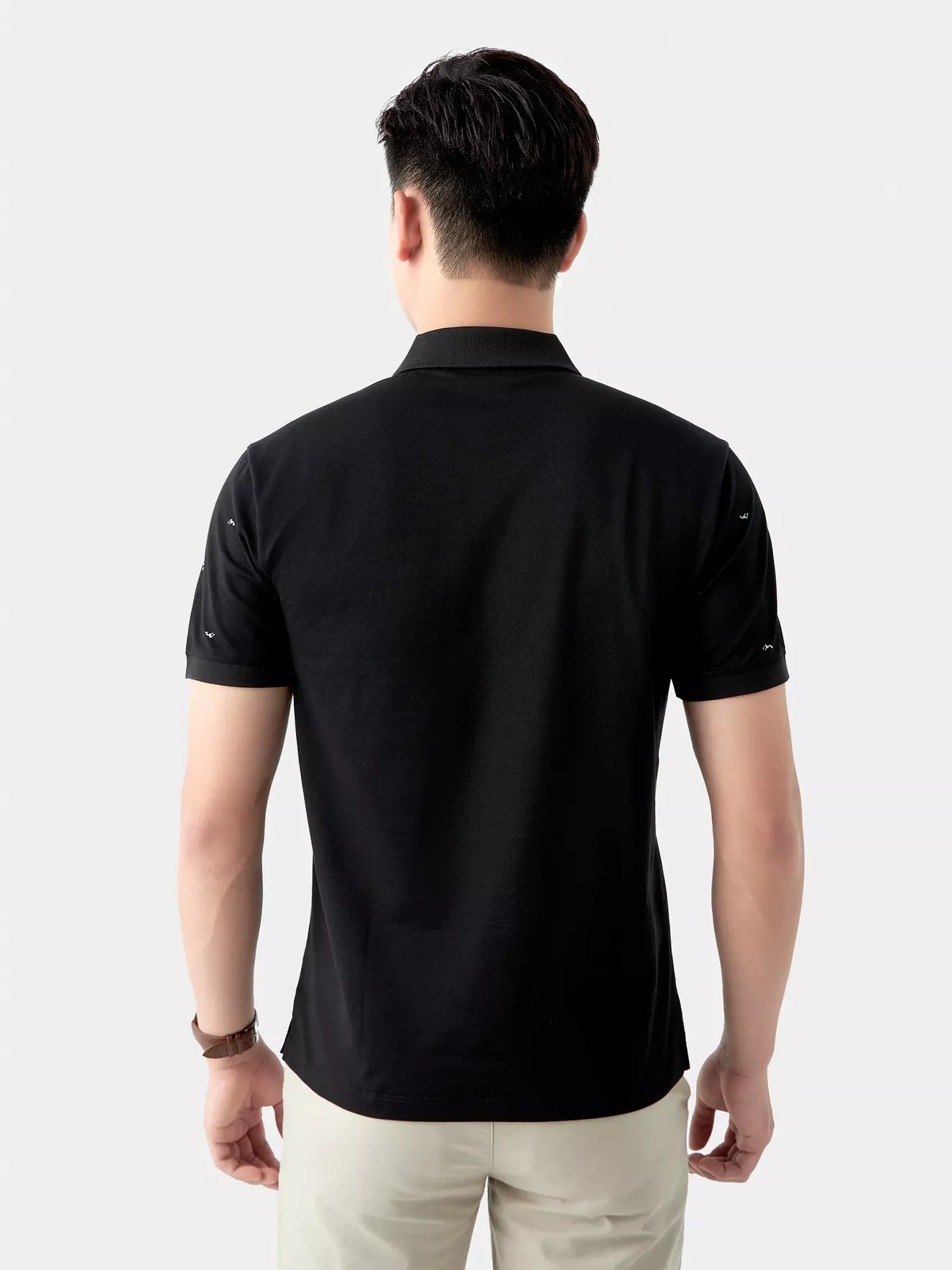 Áo Polo Nam 5S Fashion Họa Tiết In Tràn Slimfit APC24046