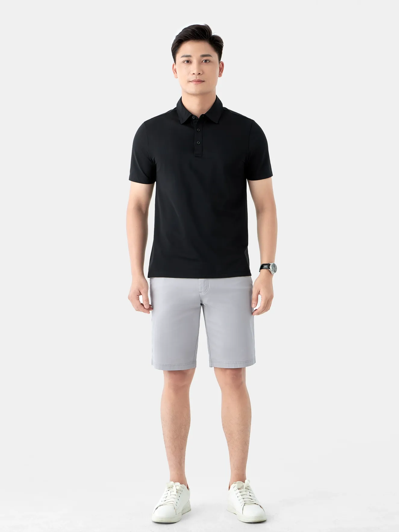 Áo Polo Nam 5S Fashion Trơn Basic Regular APC24076