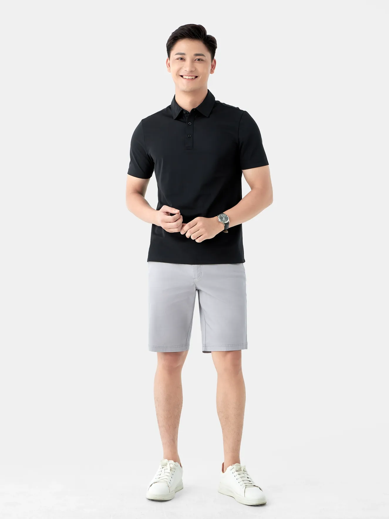 Áo Polo Nam 5S Fashion Trơn Basic Regular APC24076