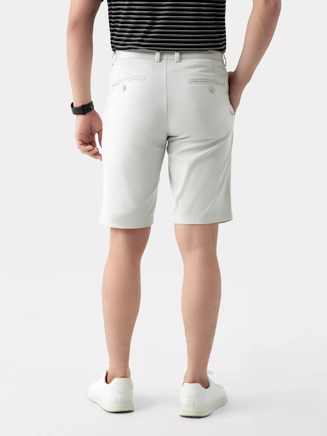 Quần Short Kaki Nam 5S Fashion Basic Regular QSK24003 