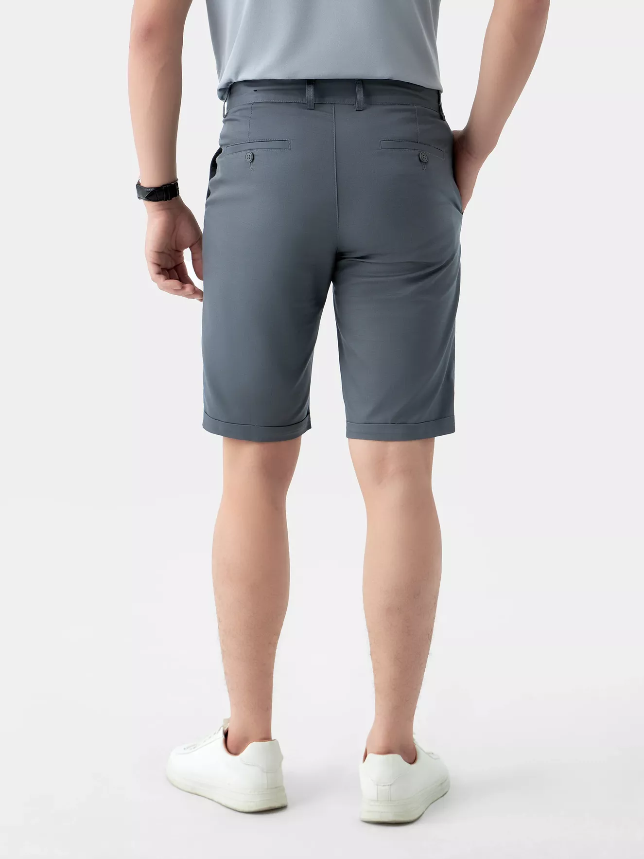 Quần Short Kaki Nam 5S Fashion Slimfit QSK24013