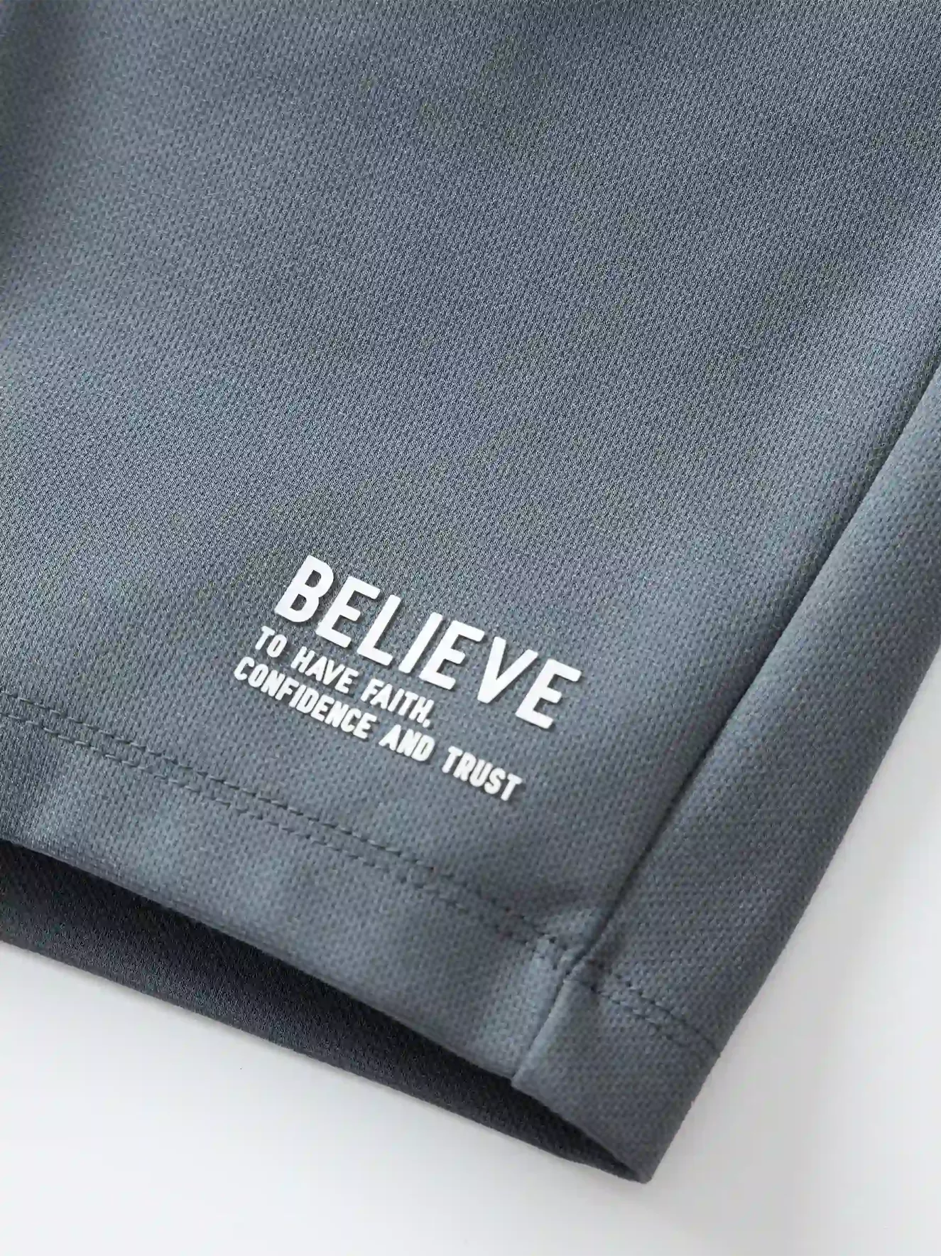 Quần Short Casual Nam 5S Fashion Phom Slimfit In Chữ QSC24008