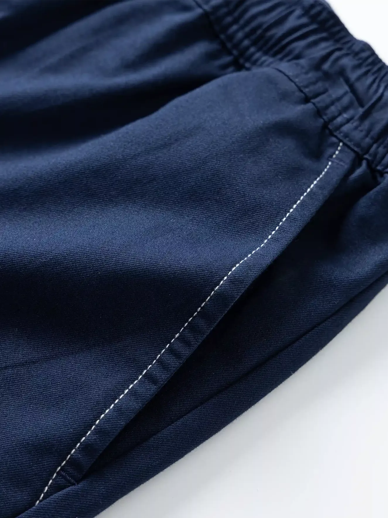 Quần Short Kaki Nam 5S Fashion Cạp Chun Phom Smart Fit QSK24011