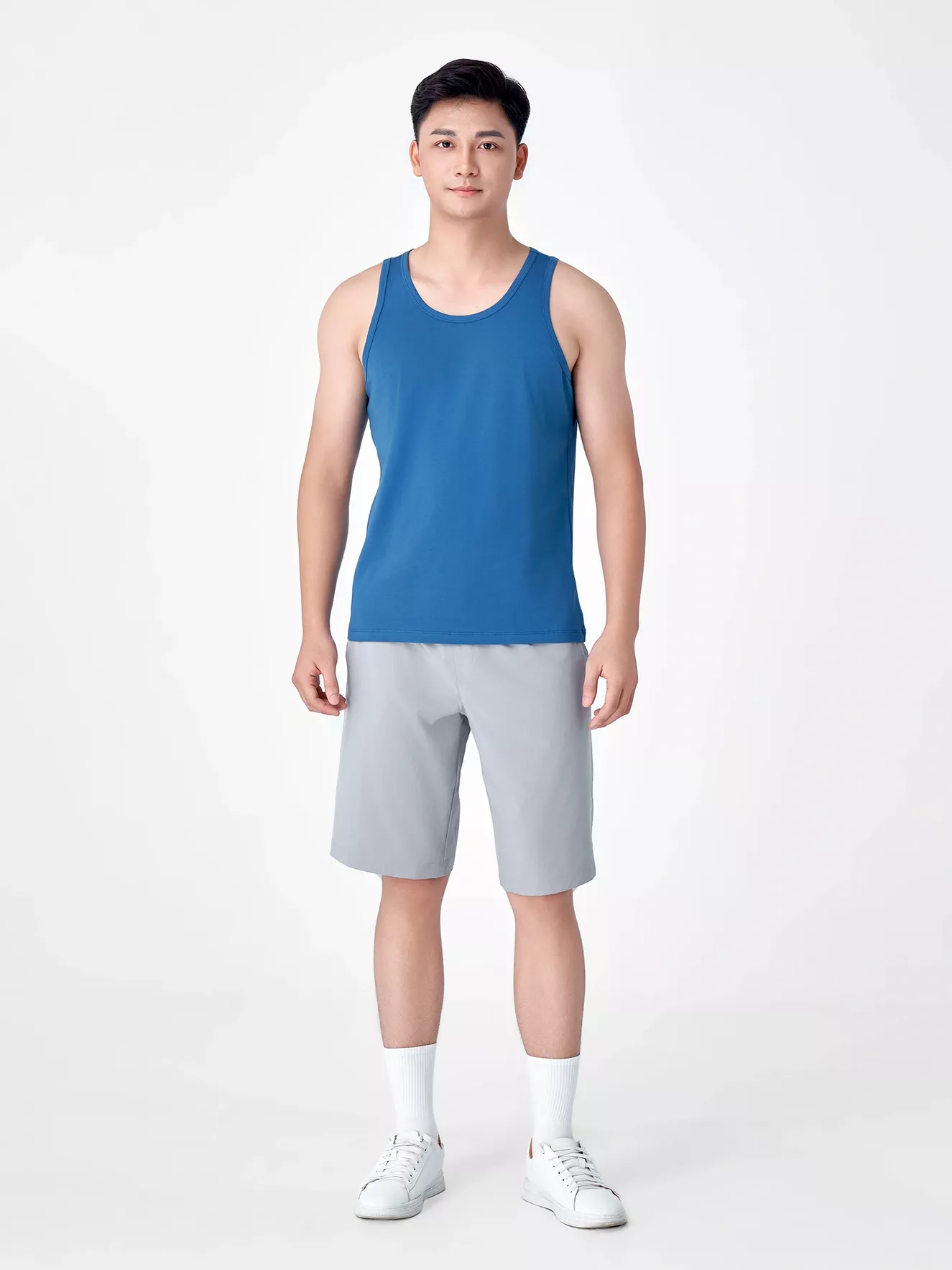 Áo Ba Lỗ Nam 5S Fashion Cotton Regular ABL24006