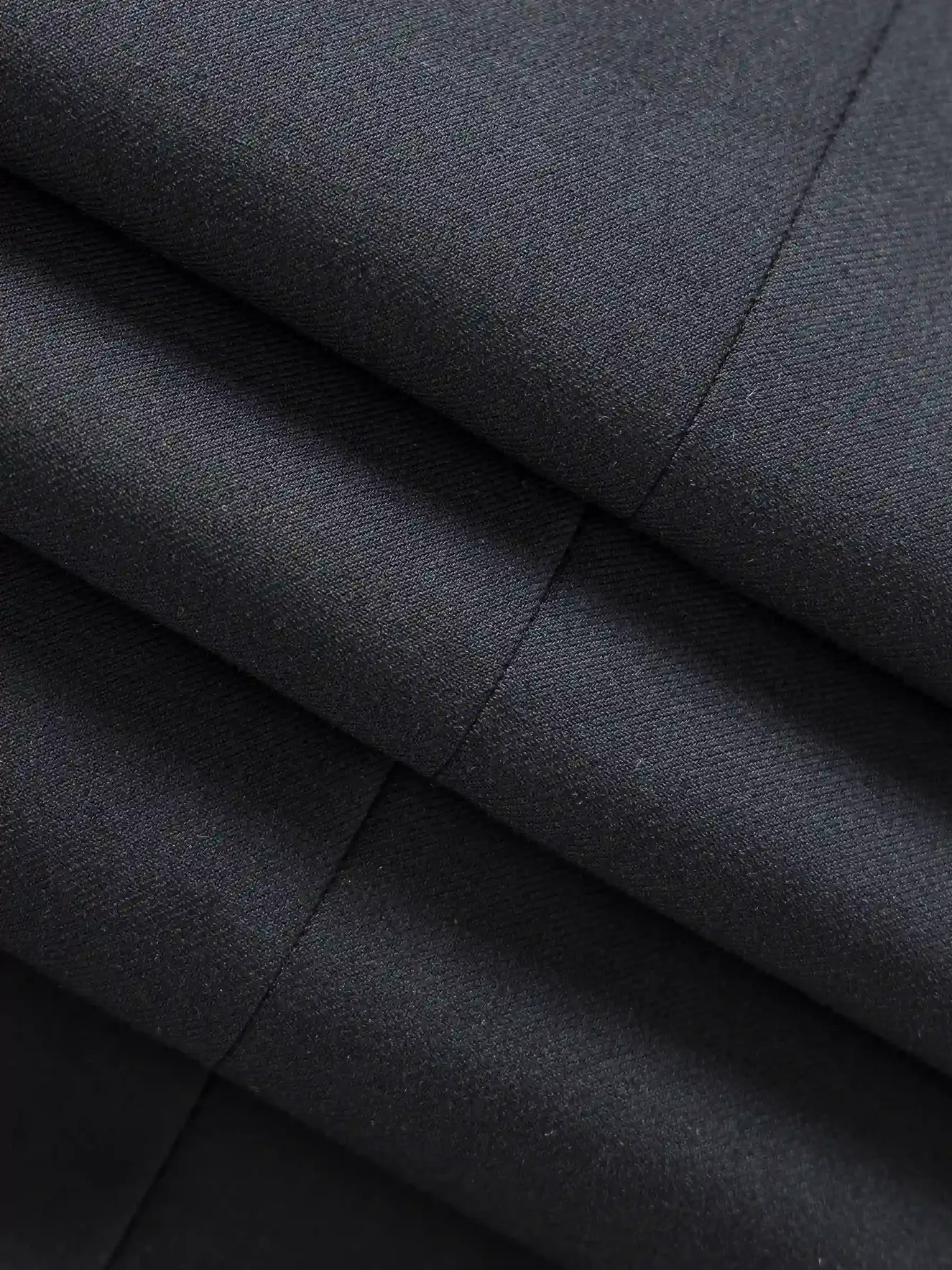 Quần Tây Nam 5S Fashion Trơn Màu Đen Slimfit QAU24163