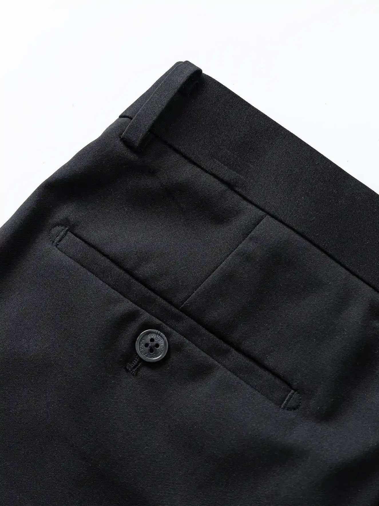 Quần Tây Nam 5S Fashion Trơn Màu Đen Slimfit QAU24163