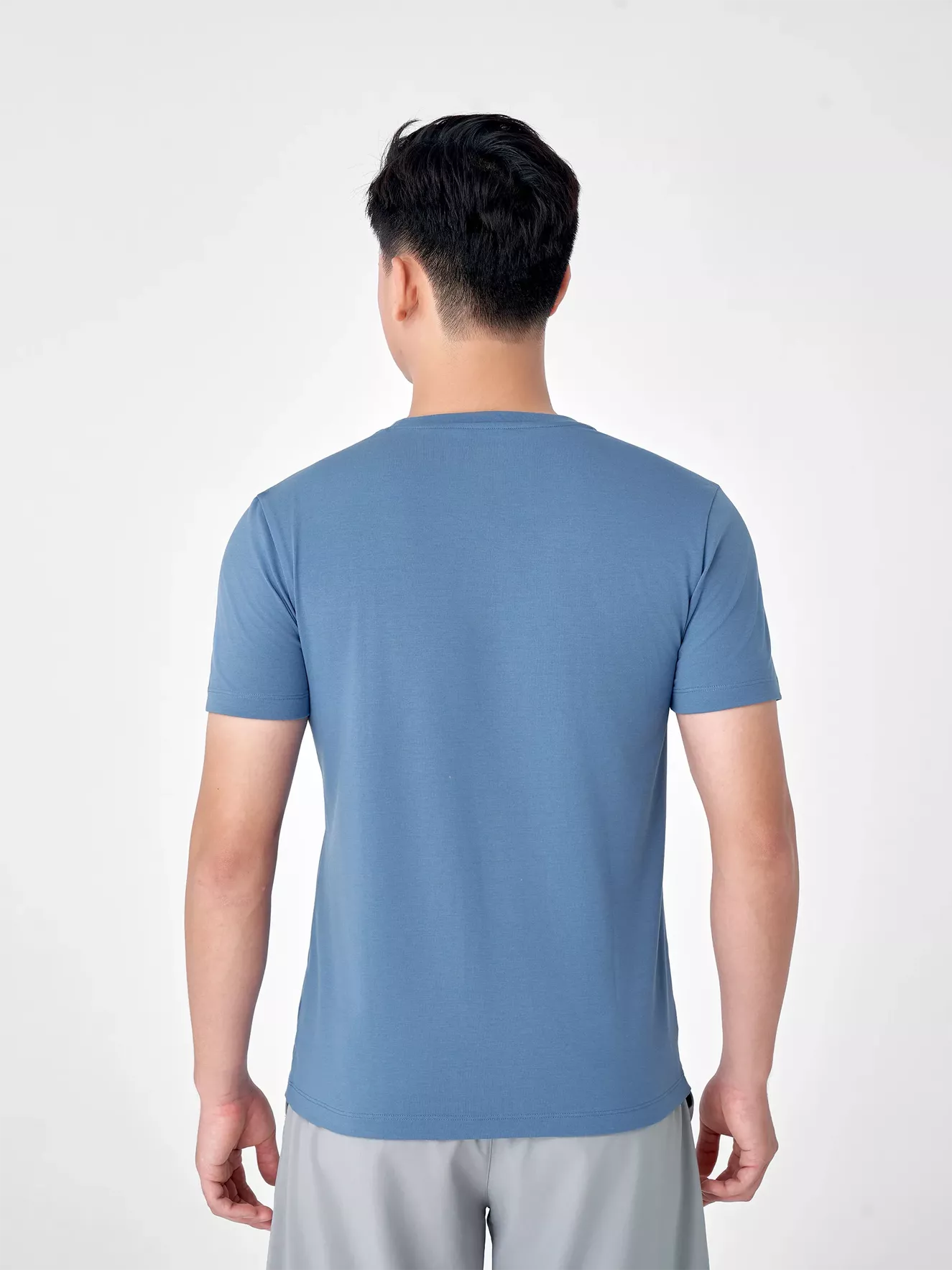 Áo Thun Nam Ngắn Tay 5S Fashion In Họa Tiết Slimfit ATS24158