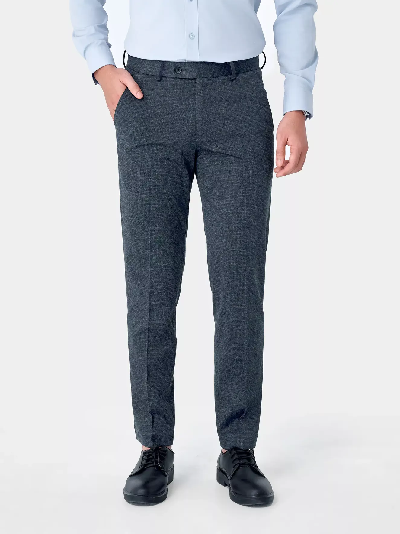 Quần Tây Nam 5S Fashion Melange Regular QAU24013