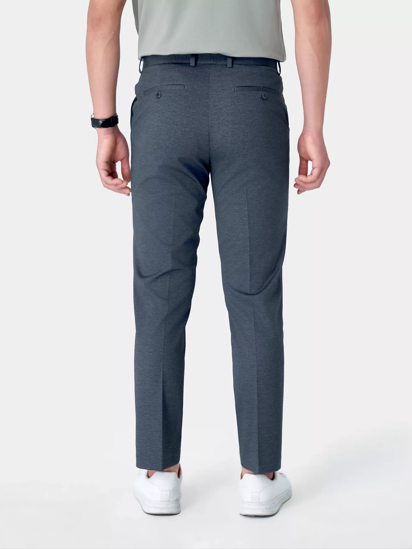 Quần Tây Nam 5S Fashion Melange Phom Regular QAU24012