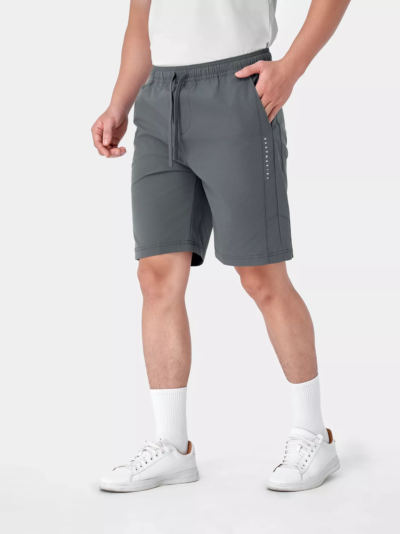 Quần Short Kaki Nam Cạp Chun Sport 5S Fashion Regular QSK24019