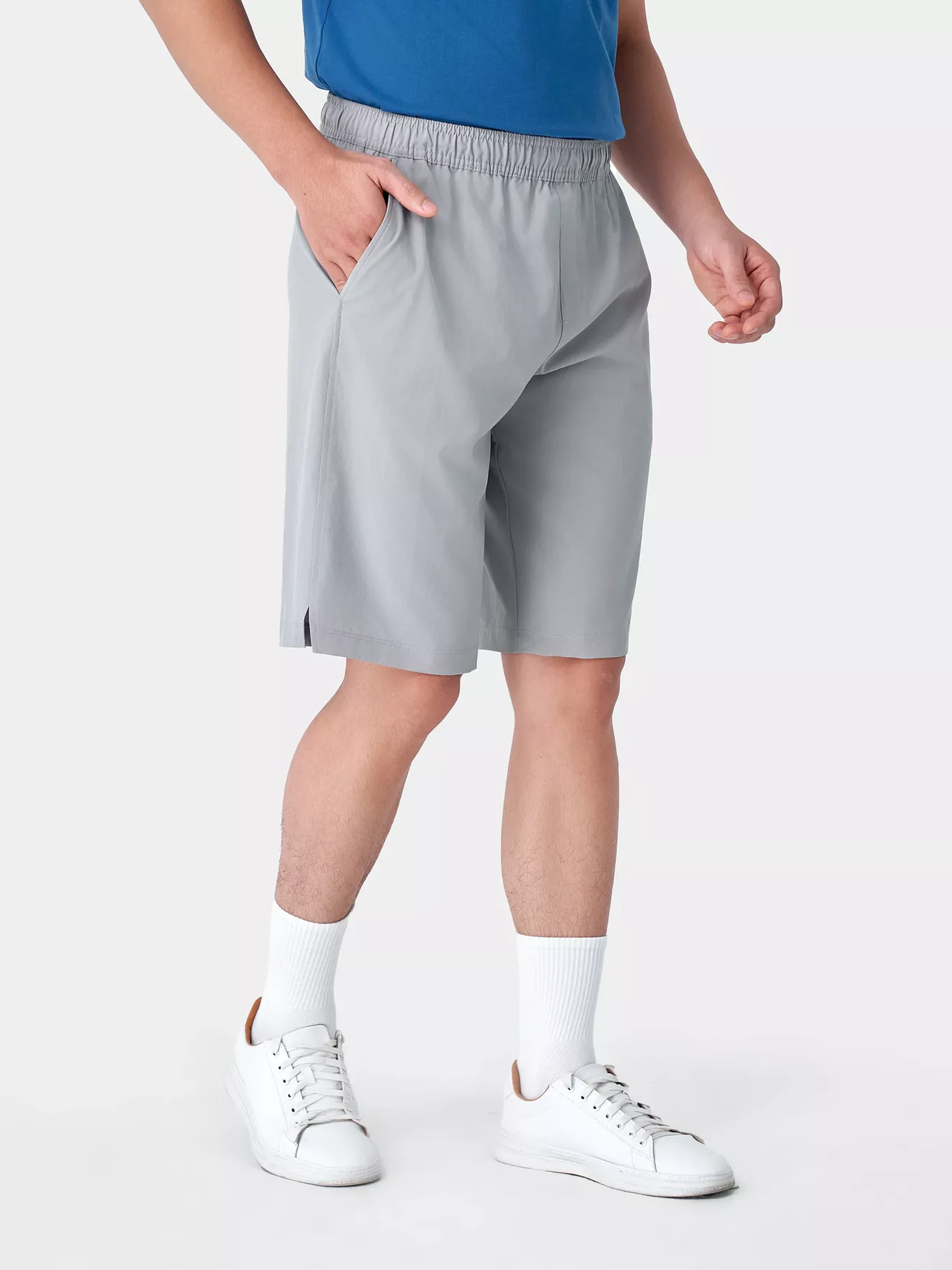 Quần Short Thể Thao Nam 5S Fashion Phom Regular Trơn QST24002