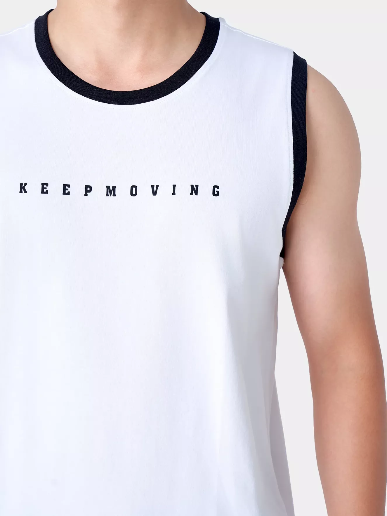 Áo Sát Nách Nam 5S Fashion In Chữ Regular ASN24005