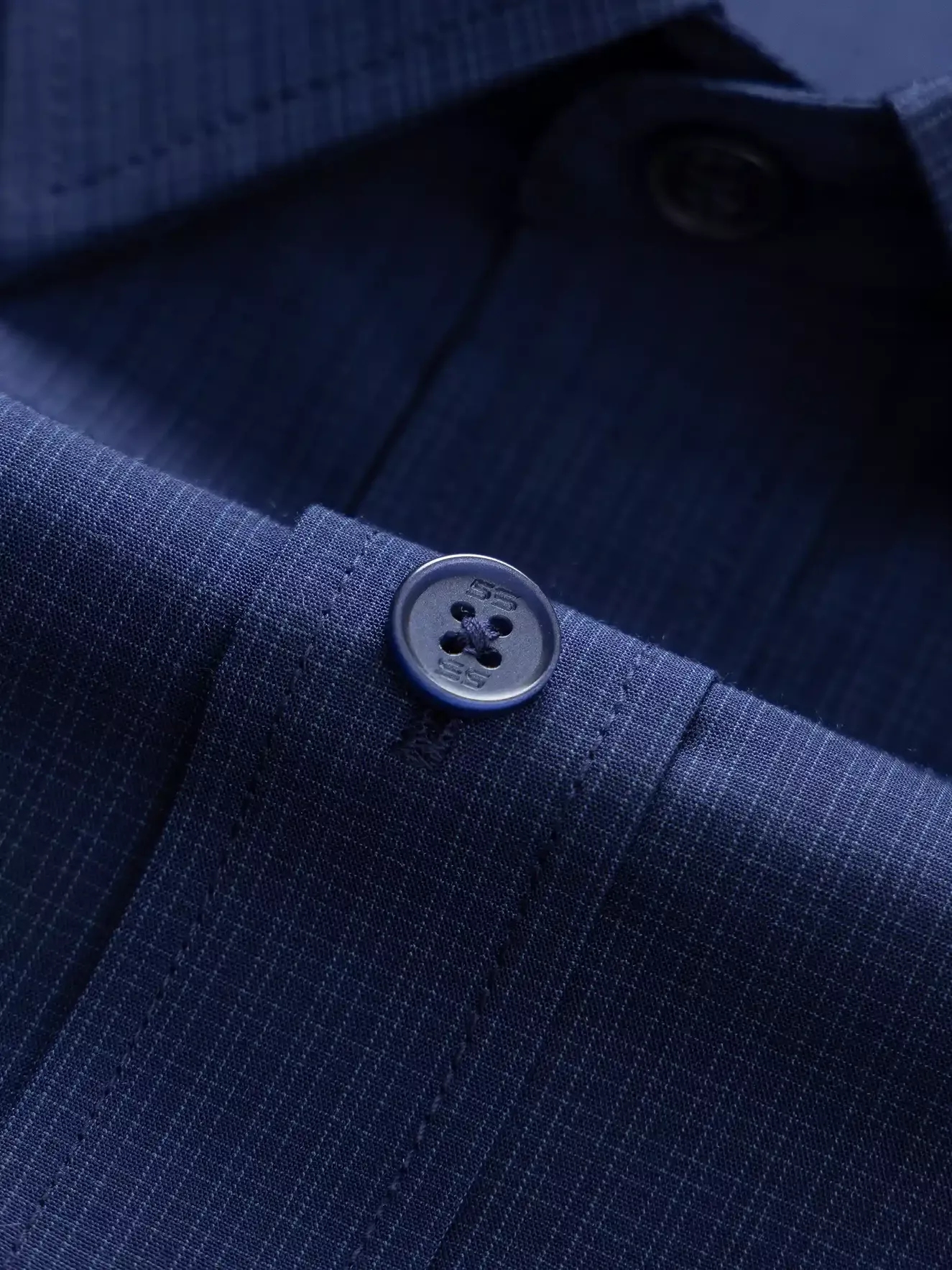 Áo Sơ Mi Nam Ngắn Tay 5S Fashion Dệt Kẻ Ô Regular ASC24036