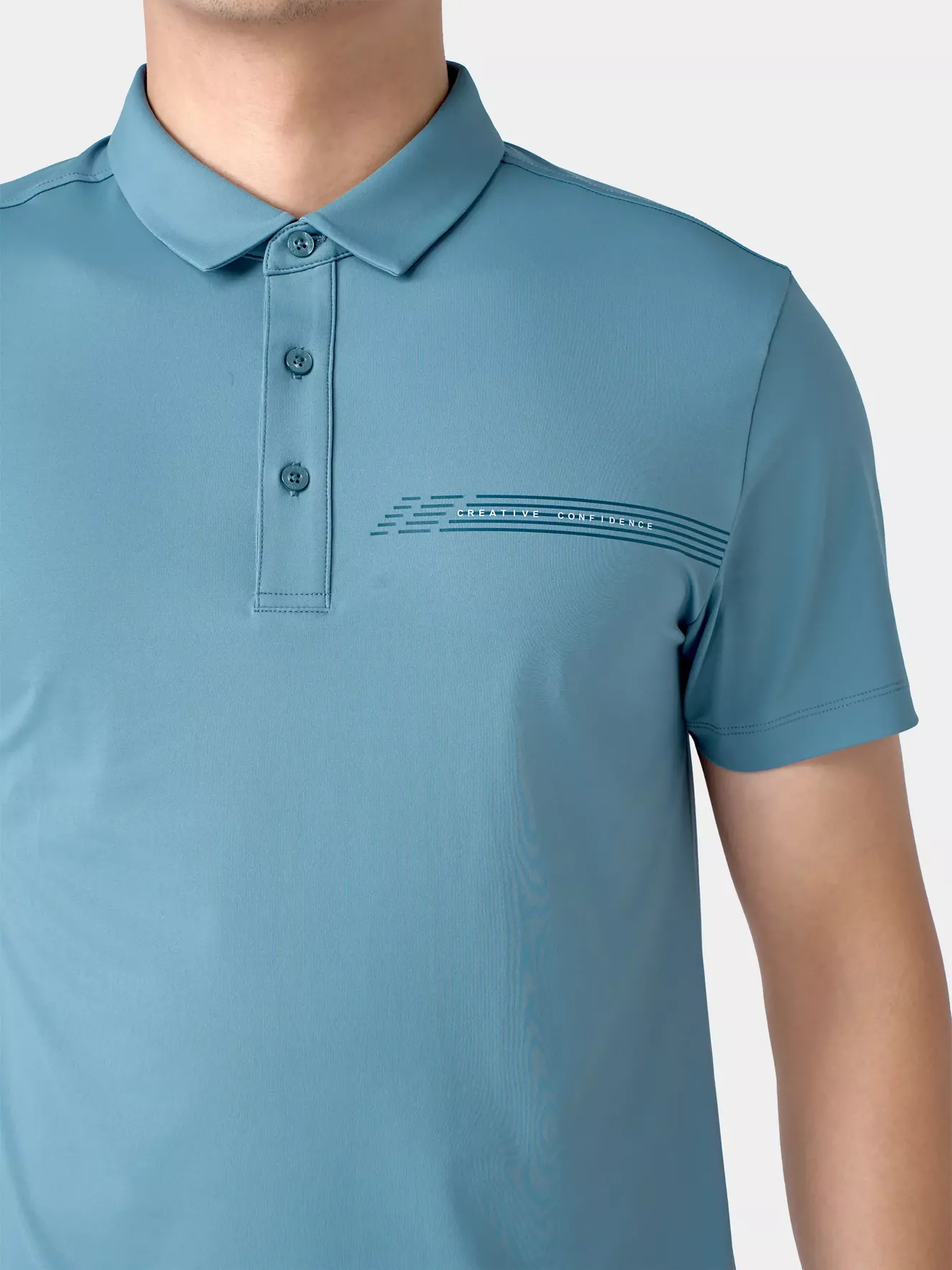 Áo Polo Nam 5S Fashion Thể Thao In Chữ Slimfit APC24082