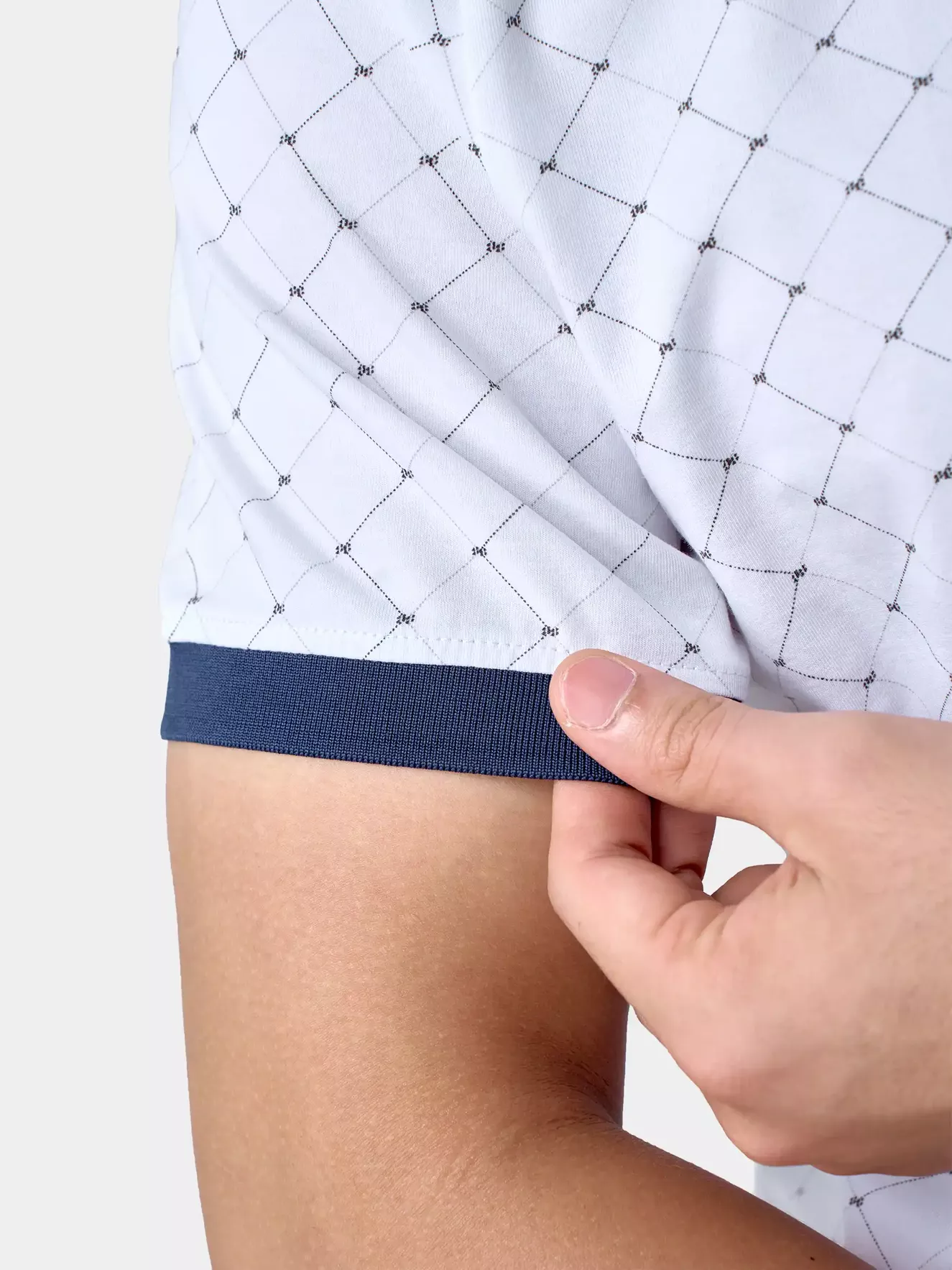 Áo Polo Nam 5S Fashion Họa Tiết Monogram Casual APC24047