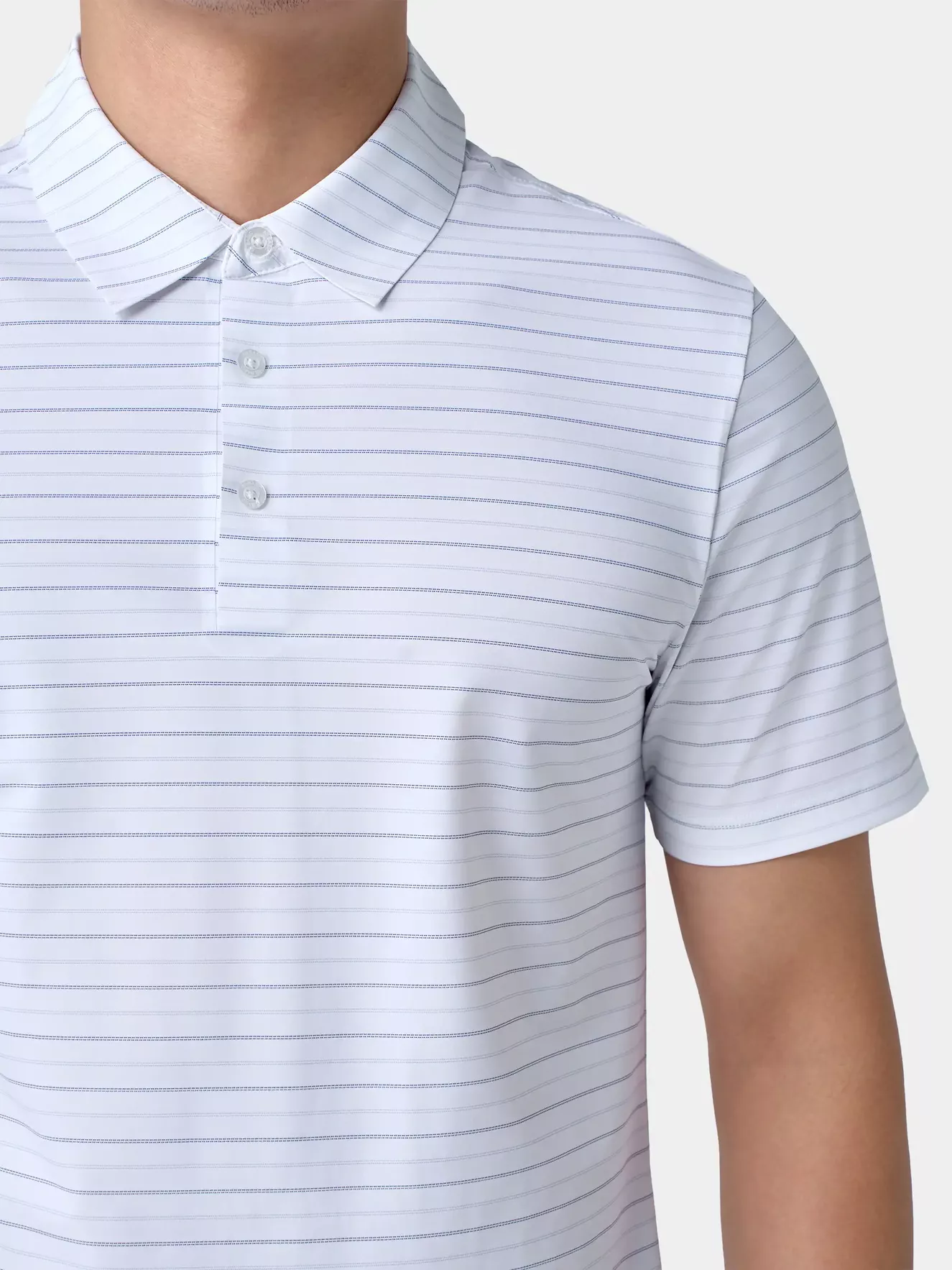 Áo Polo Nam 5S Fashion Dệt Kẻ Phom Regular APC24056