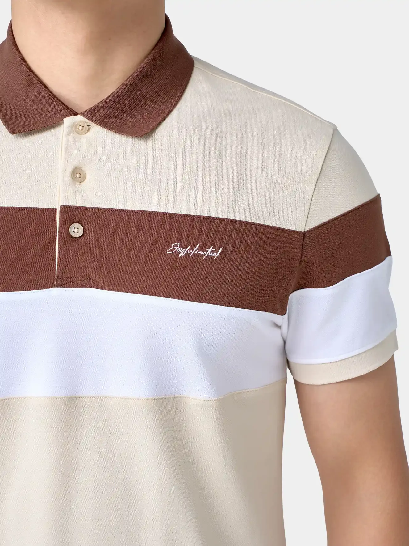 Áo Polo Nam 5S Fashion Can Phối Phom Slimfit APC24042