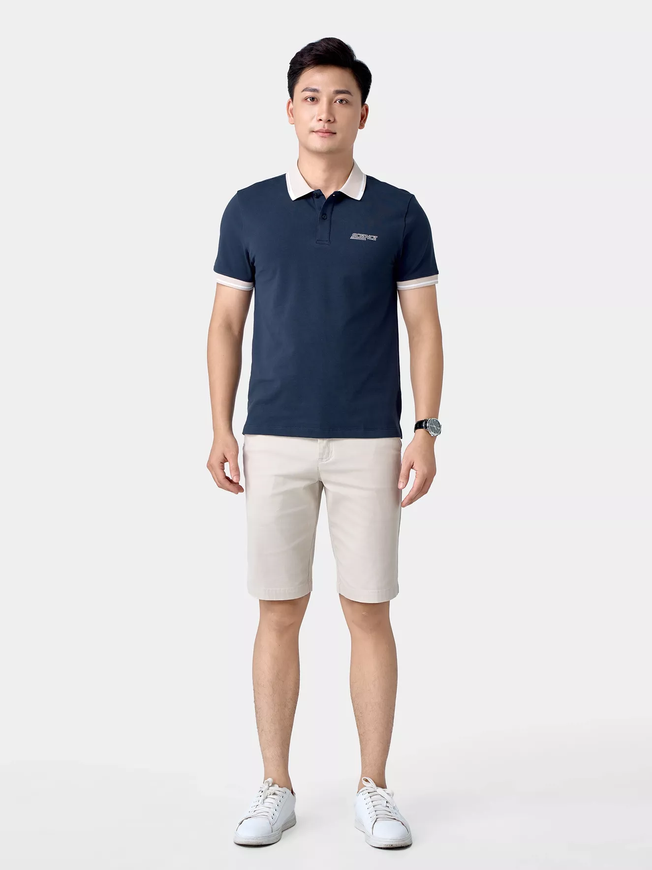 Áo Polo Nam Cotton 5S Fashion Phom Slimfit APC24025